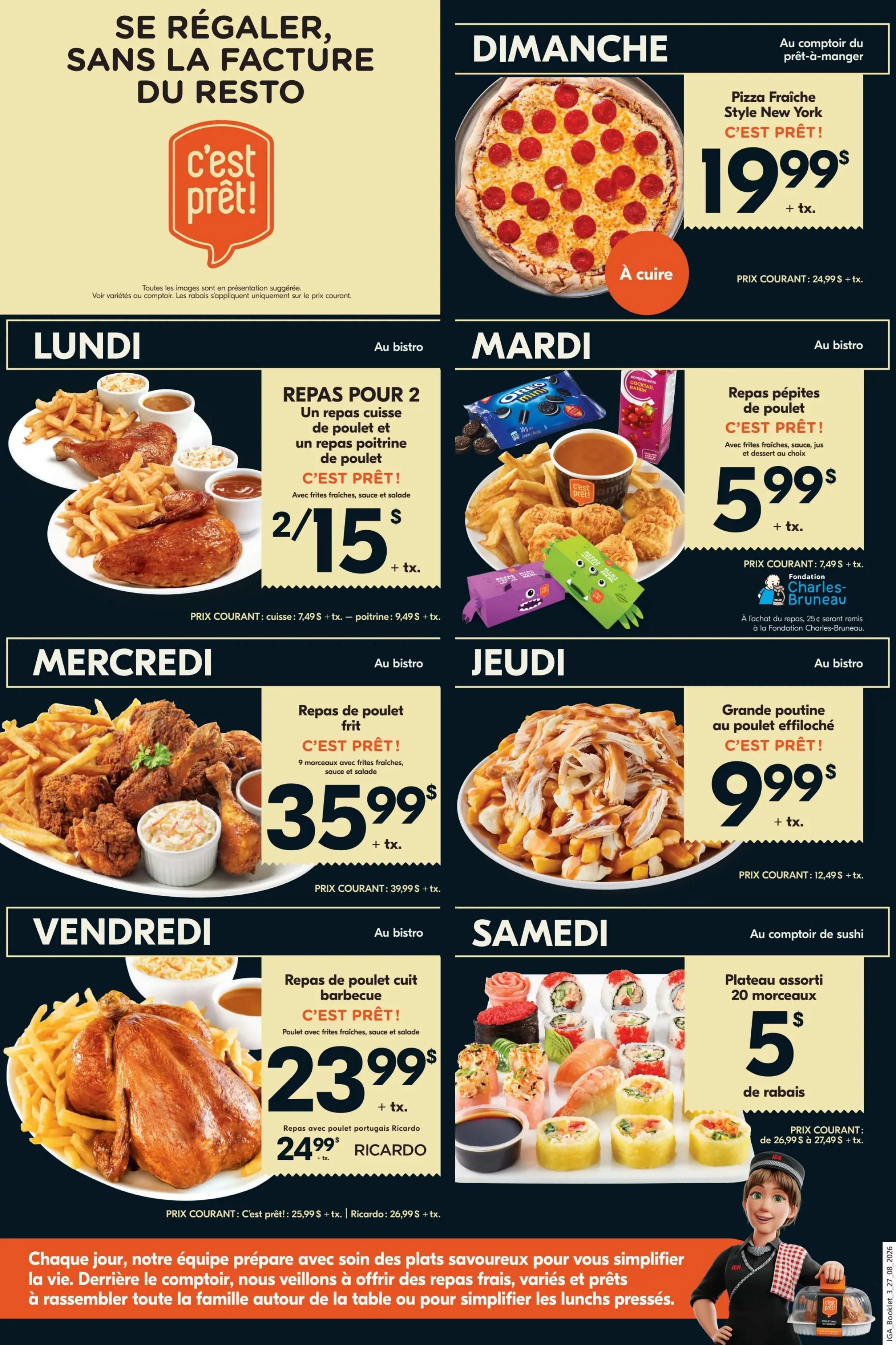 IGA (QC) Flyer August 27 to September 2