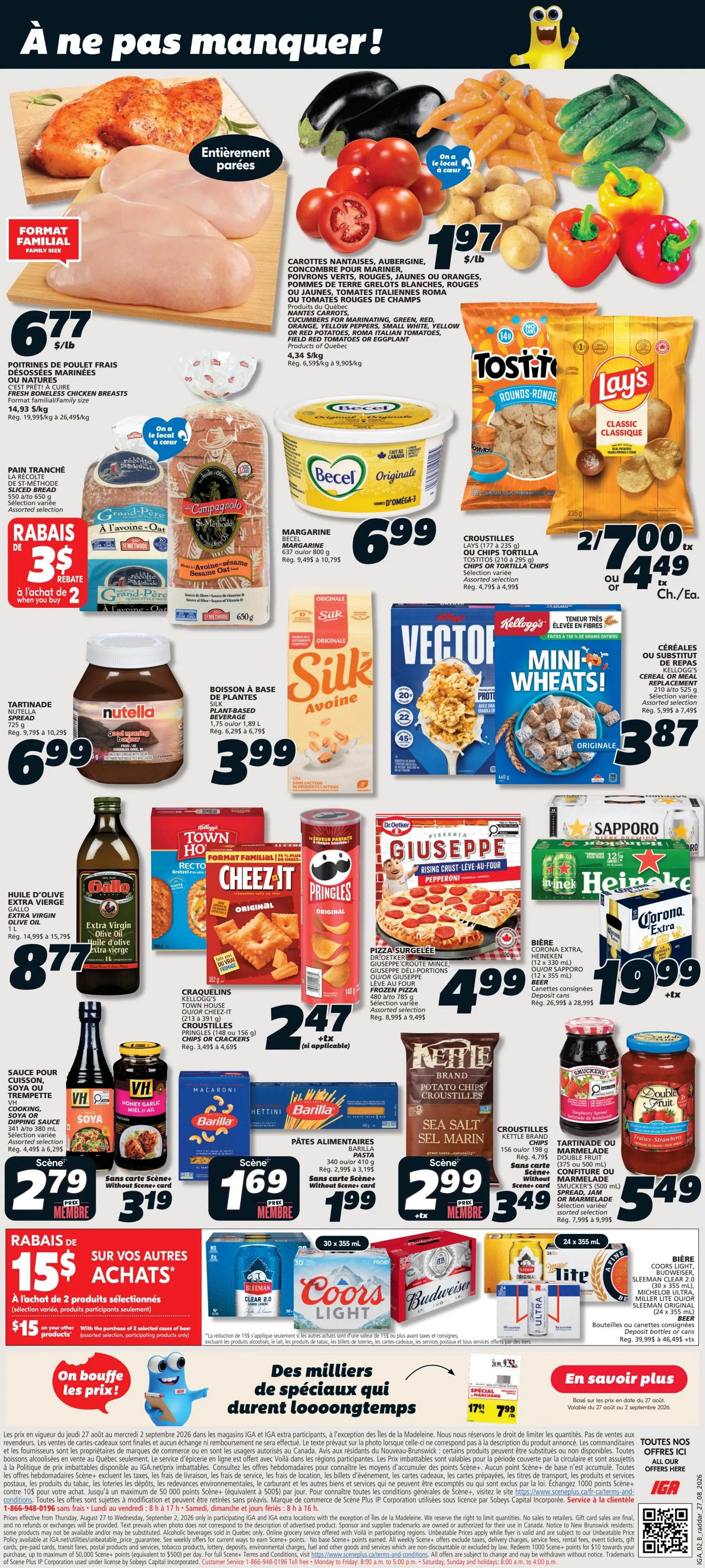 IGA (QC) Flyer August 27 to September 2