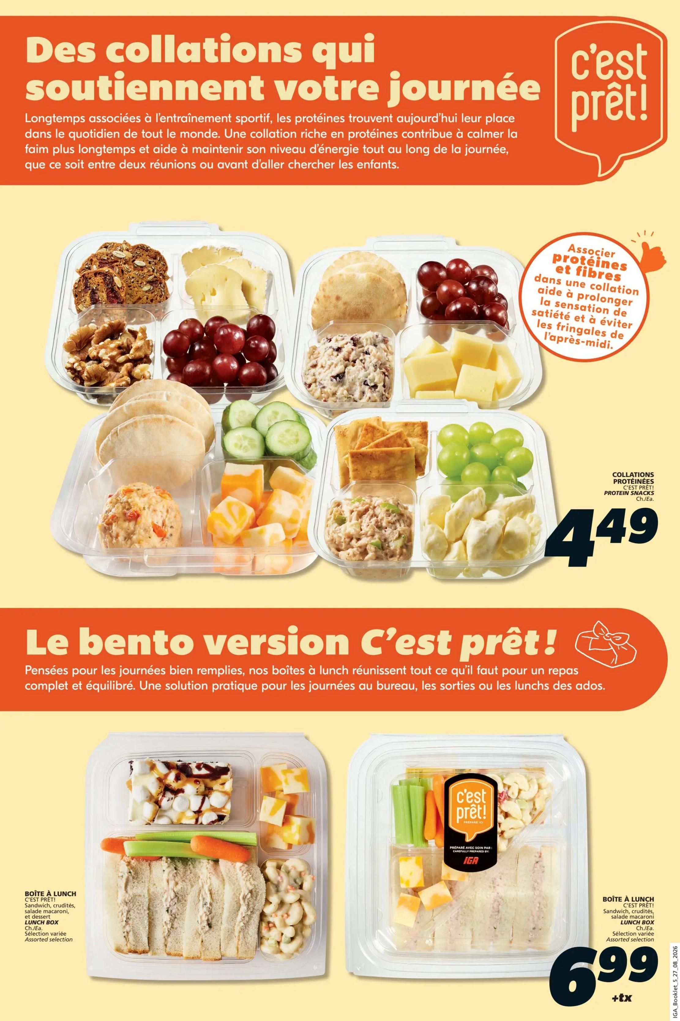 IGA (QC) Flyer August 27 to September 2