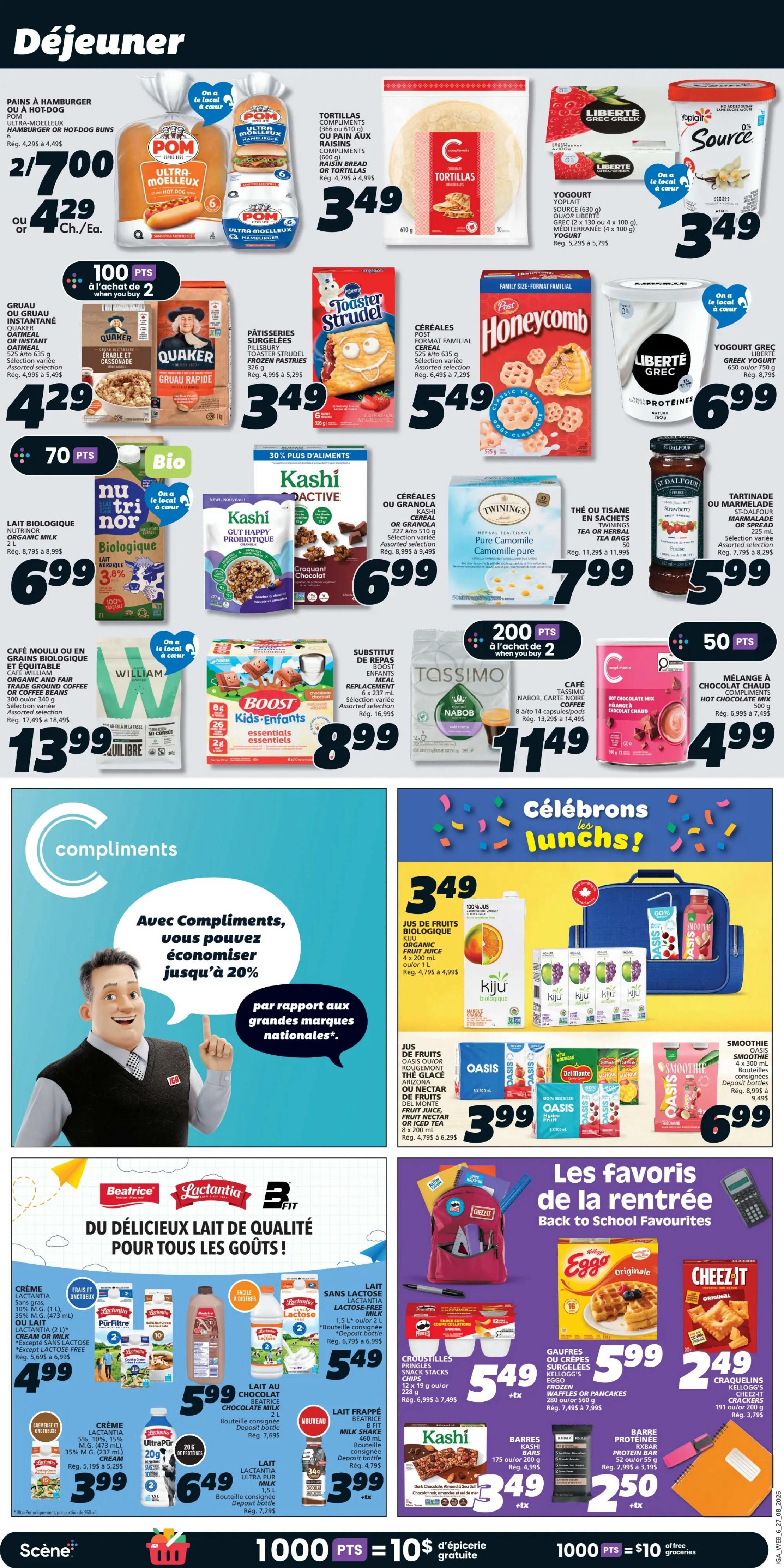 IGA (QC) Flyer August 27 to September 2