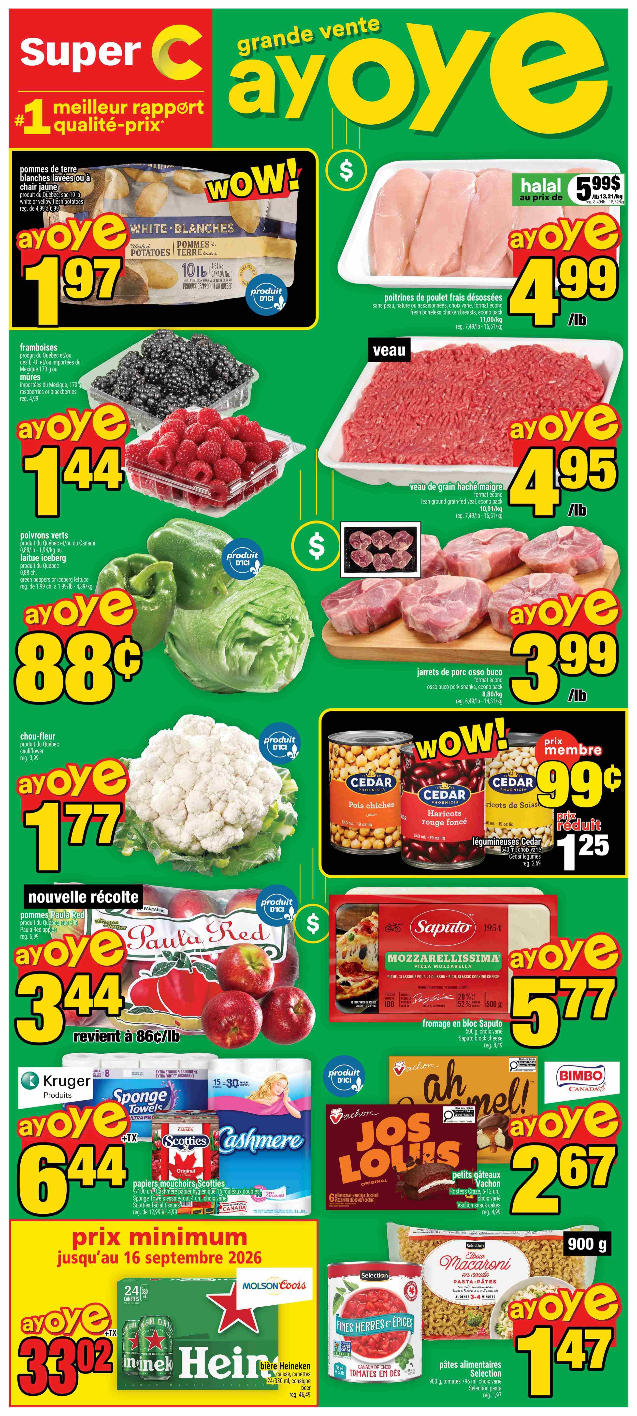 Super C Flyer August 27 to September 2