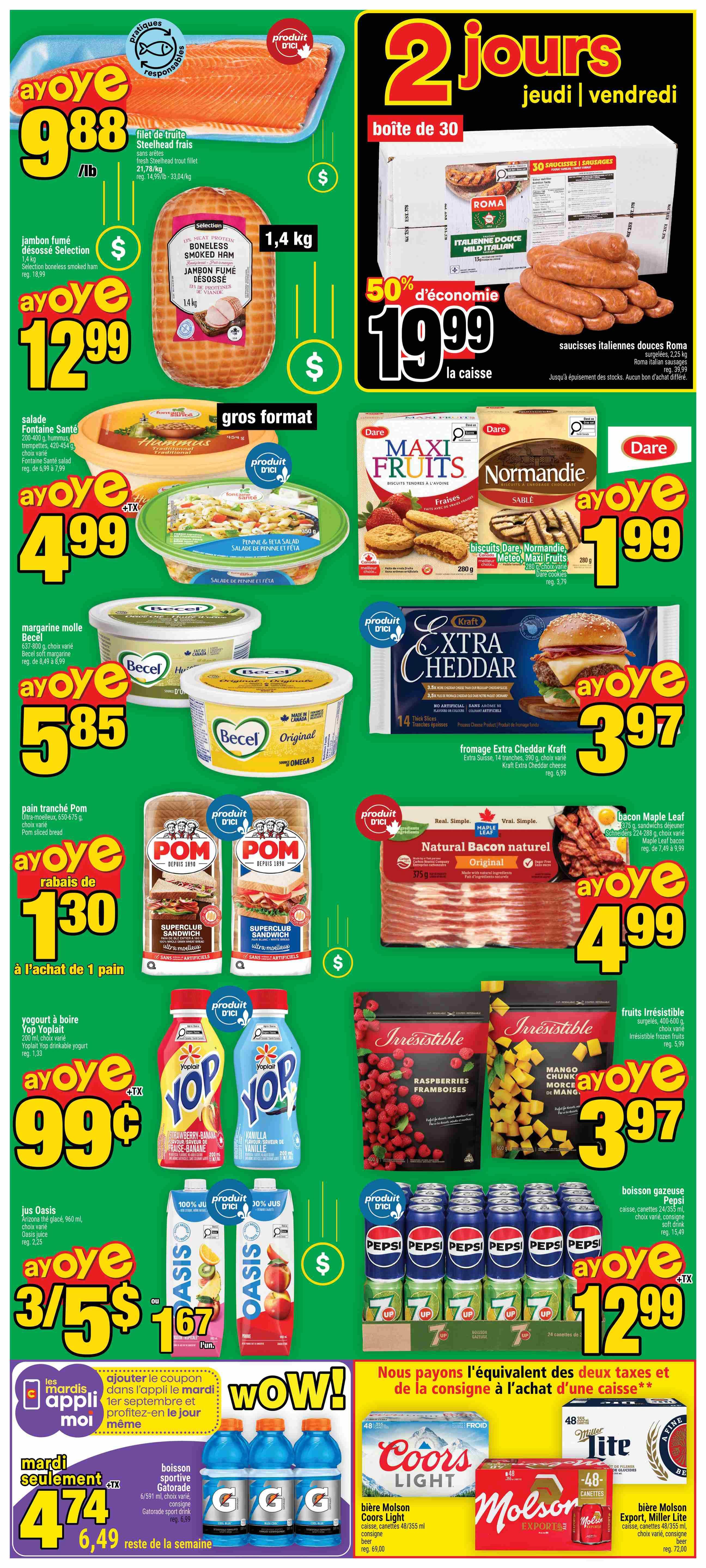Super C Flyer August 27 to September 2