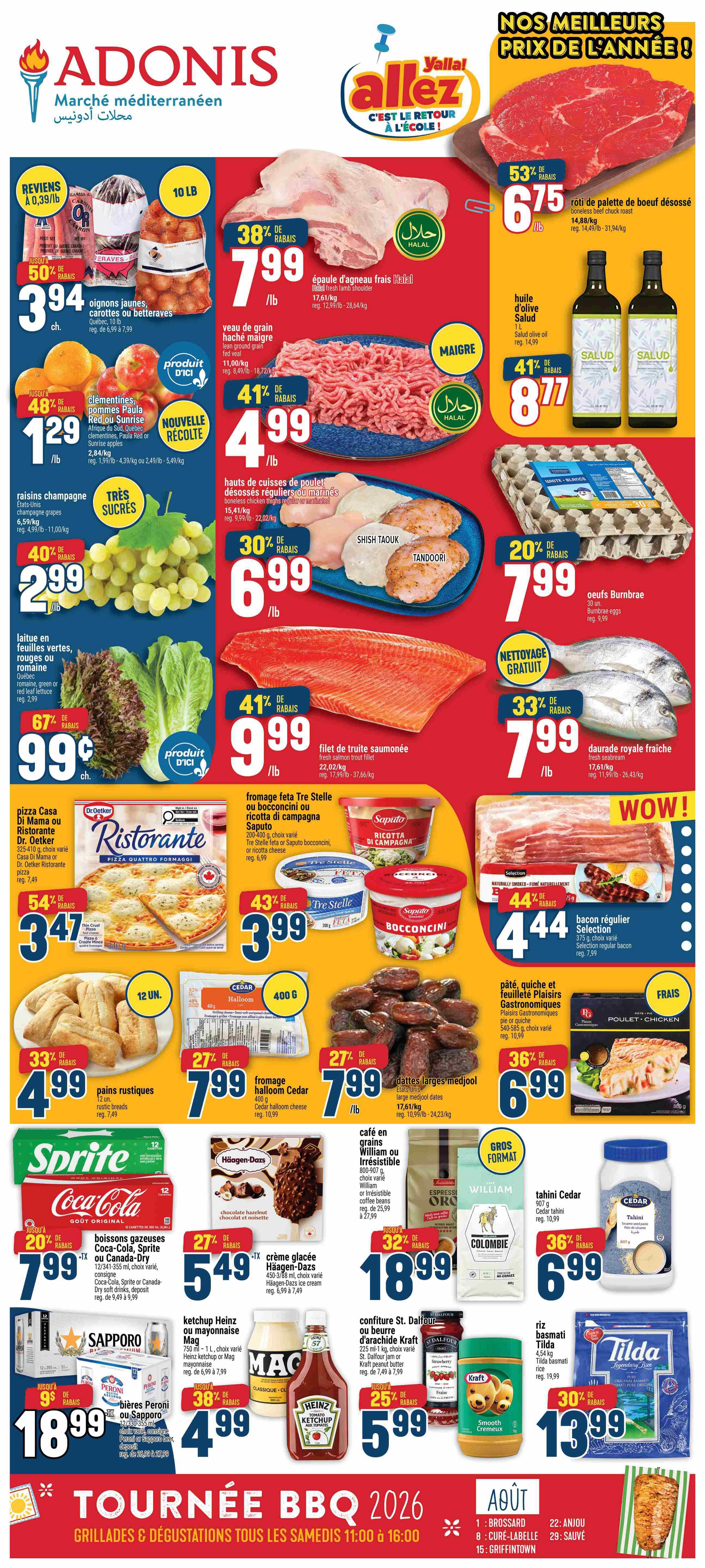 Adonis (QC) Flyer August 27 to September 2