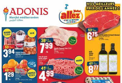 Adonis (QC) Flyer August 27 to September 2