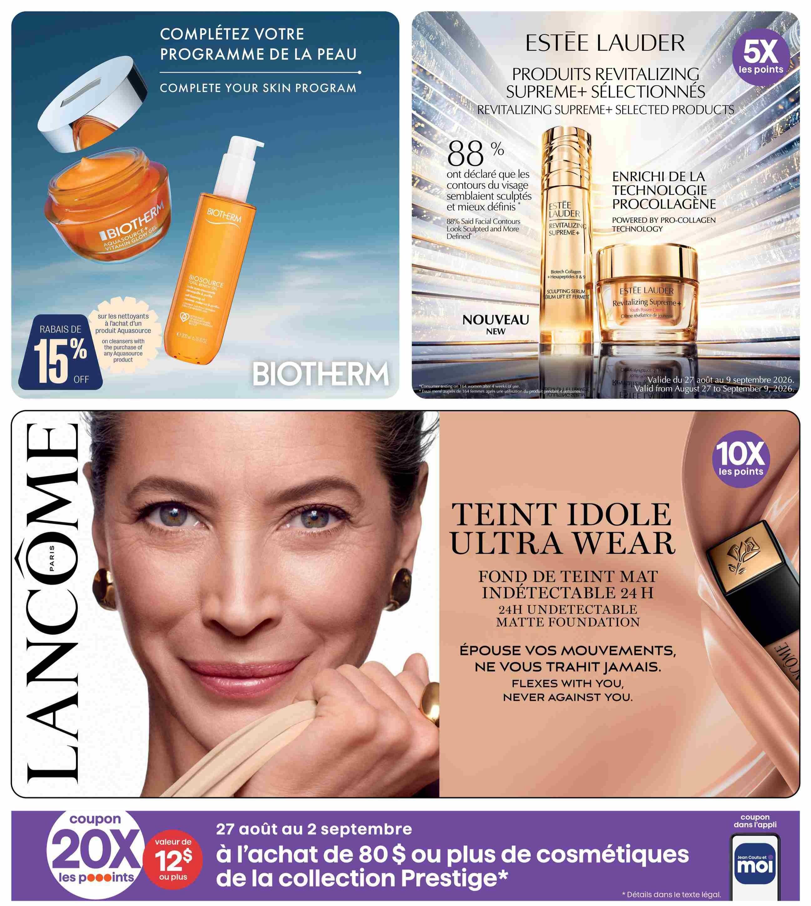 Jean Coutu Flyer August 27 to September 9