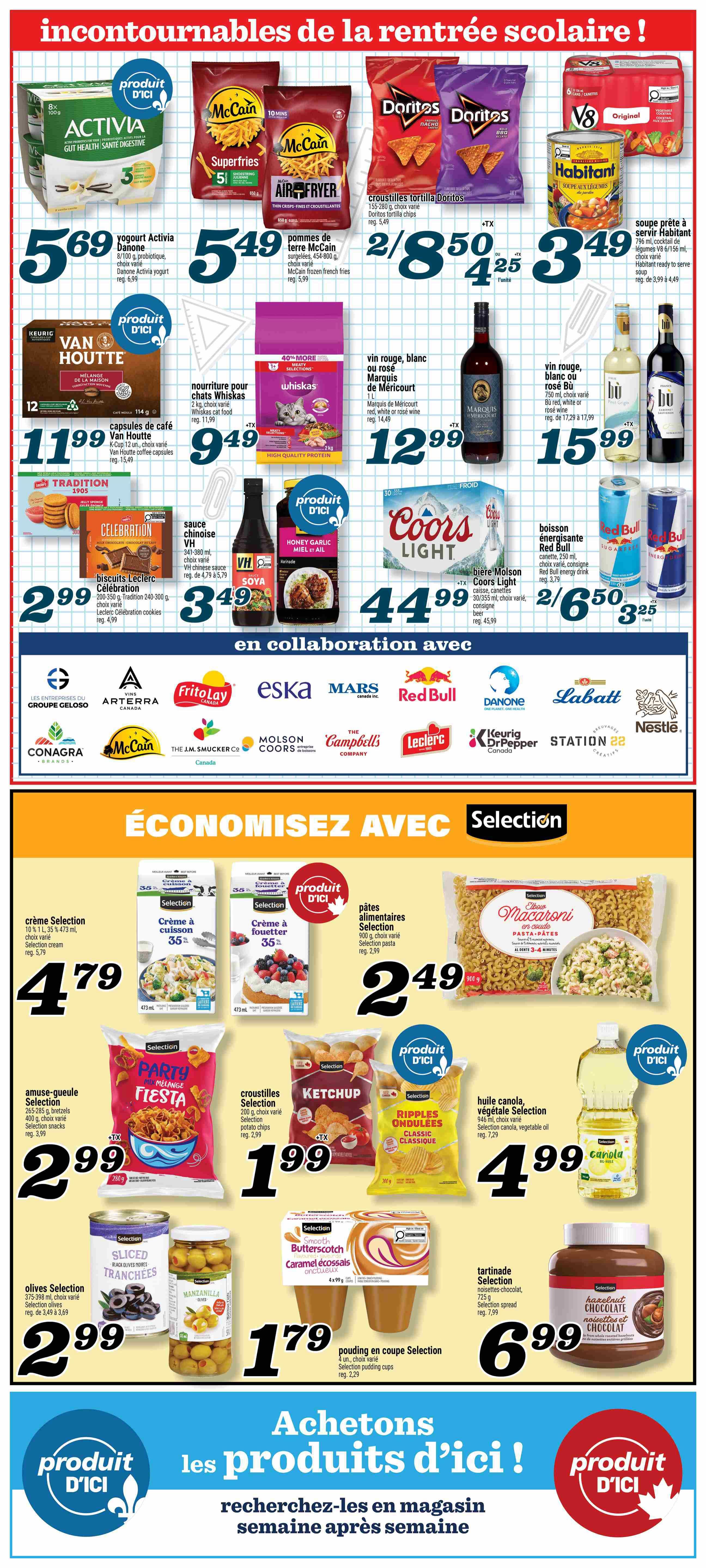 Marche Richelieu Flyer August 27 to September 2