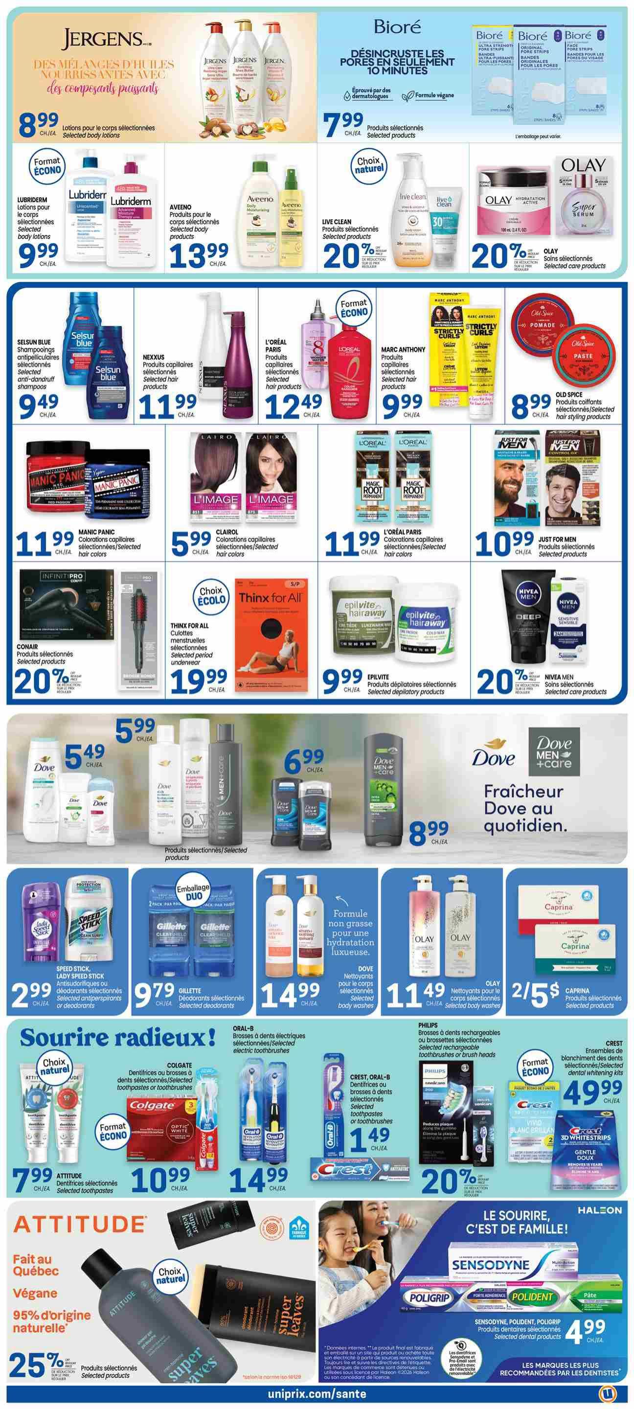 Uniprix Flyer August 27 to September 2
