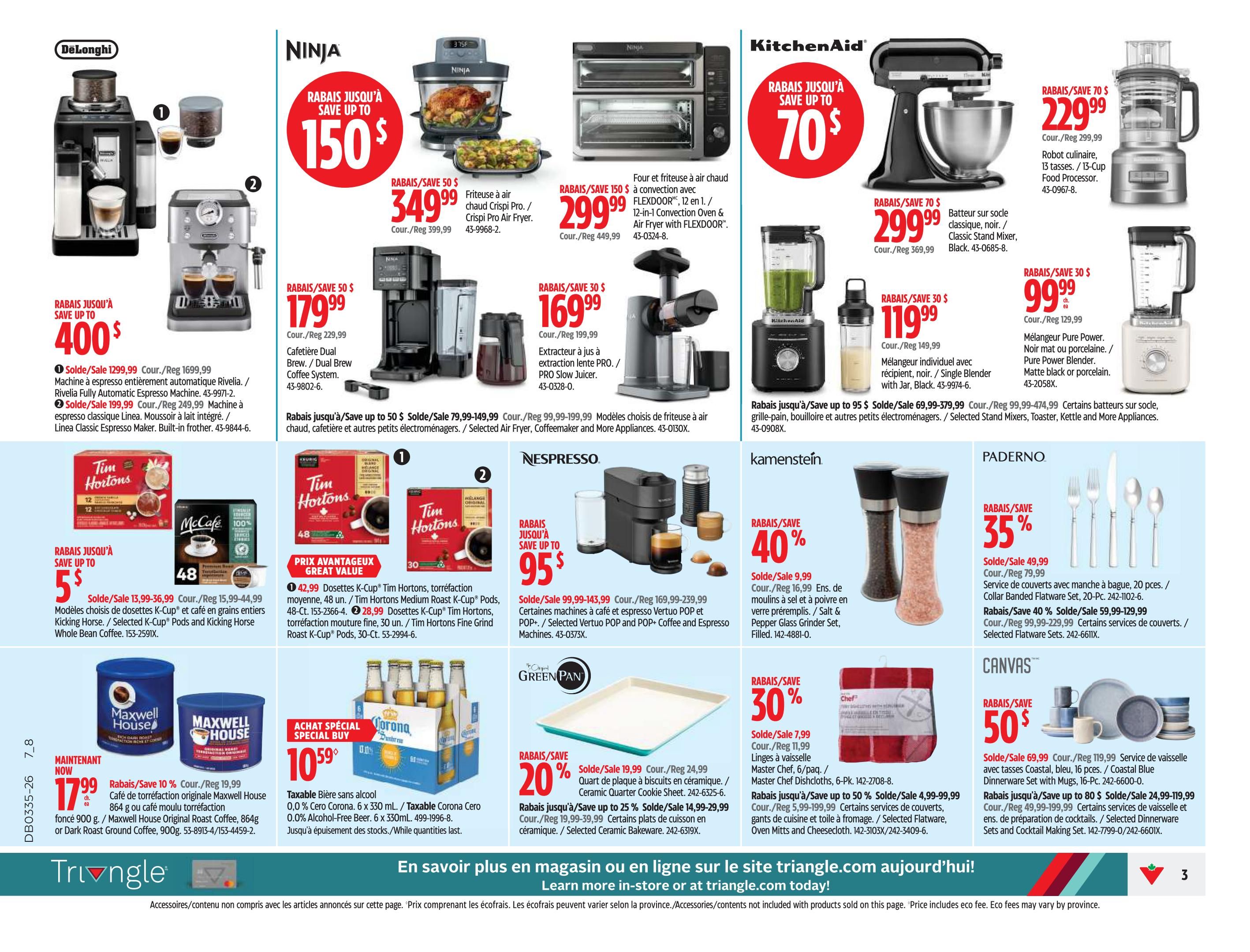 Canadian Tire (QC) Flyer August 27 to September 2