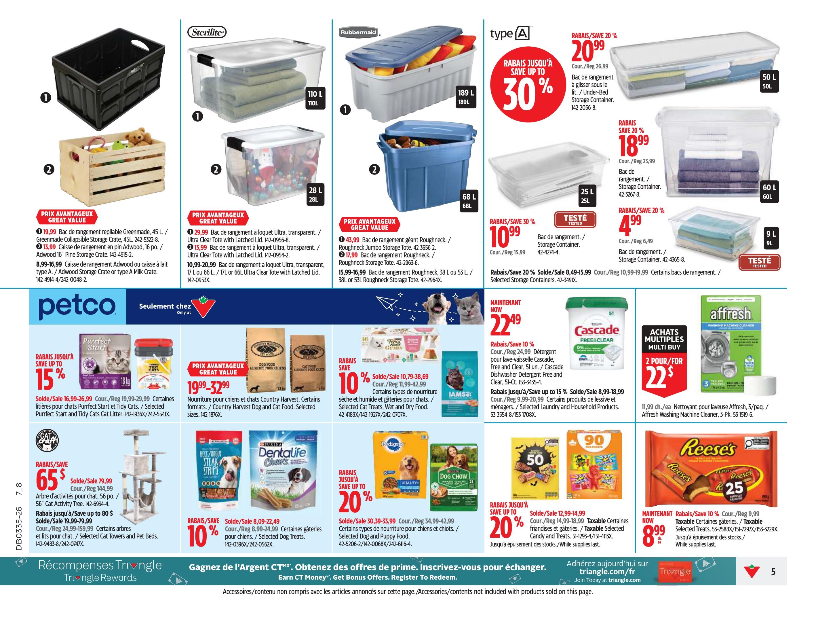 Canadian Tire (QC) Flyer August 27 to September 2