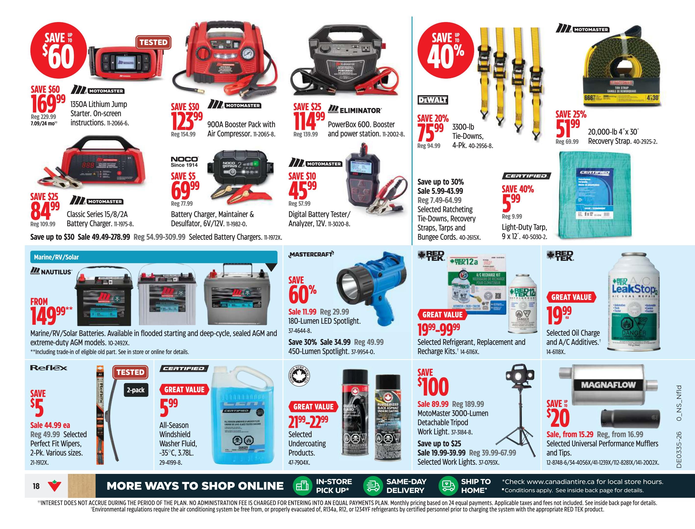 Canadian Tire (Atlantic) Flyer August 27 to September 2