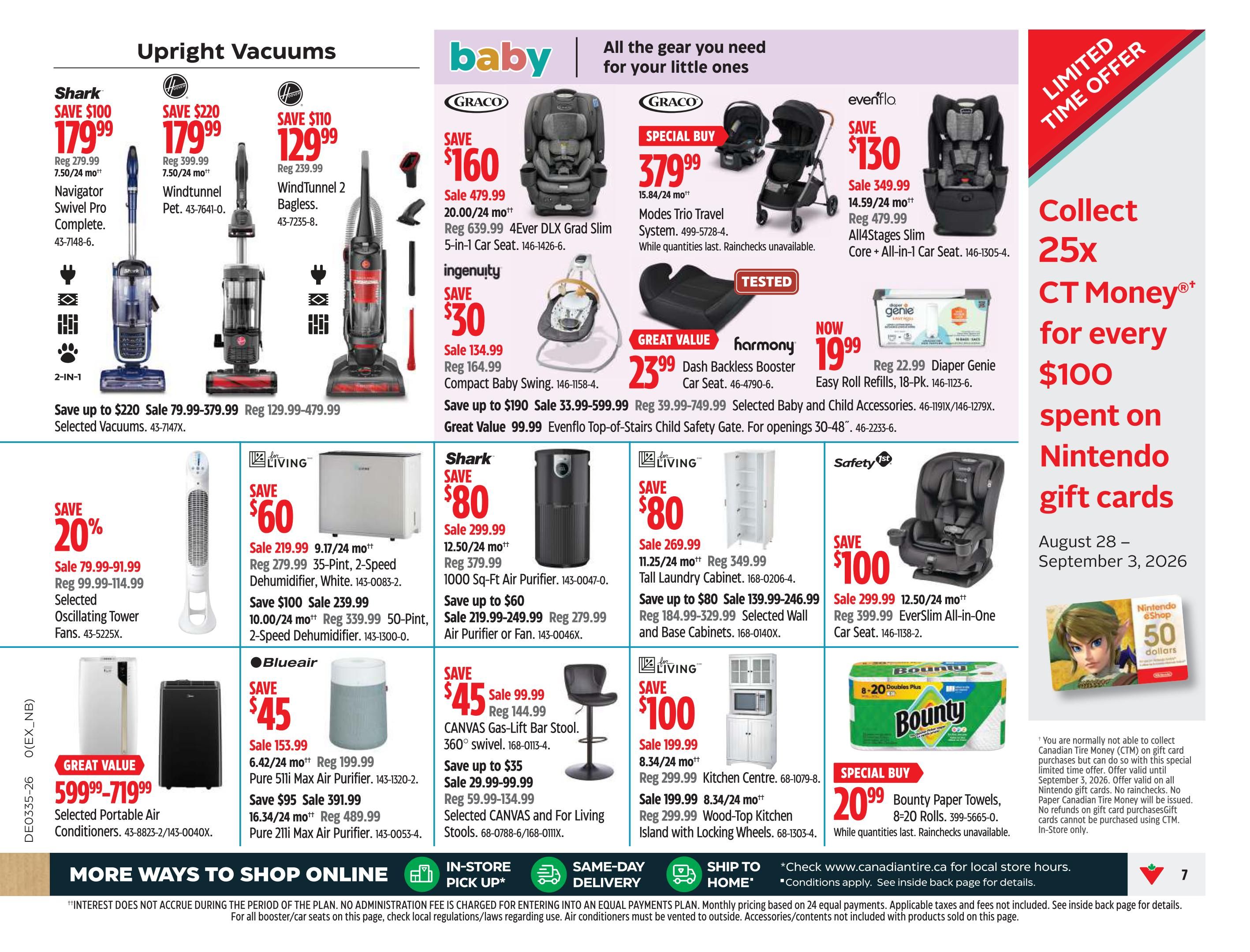 Canadian Tire (Atlantic) Flyer August 27 to September 2