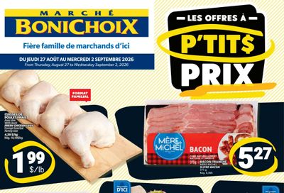 Marche Bonichoix Flyer August 27 to September 2
