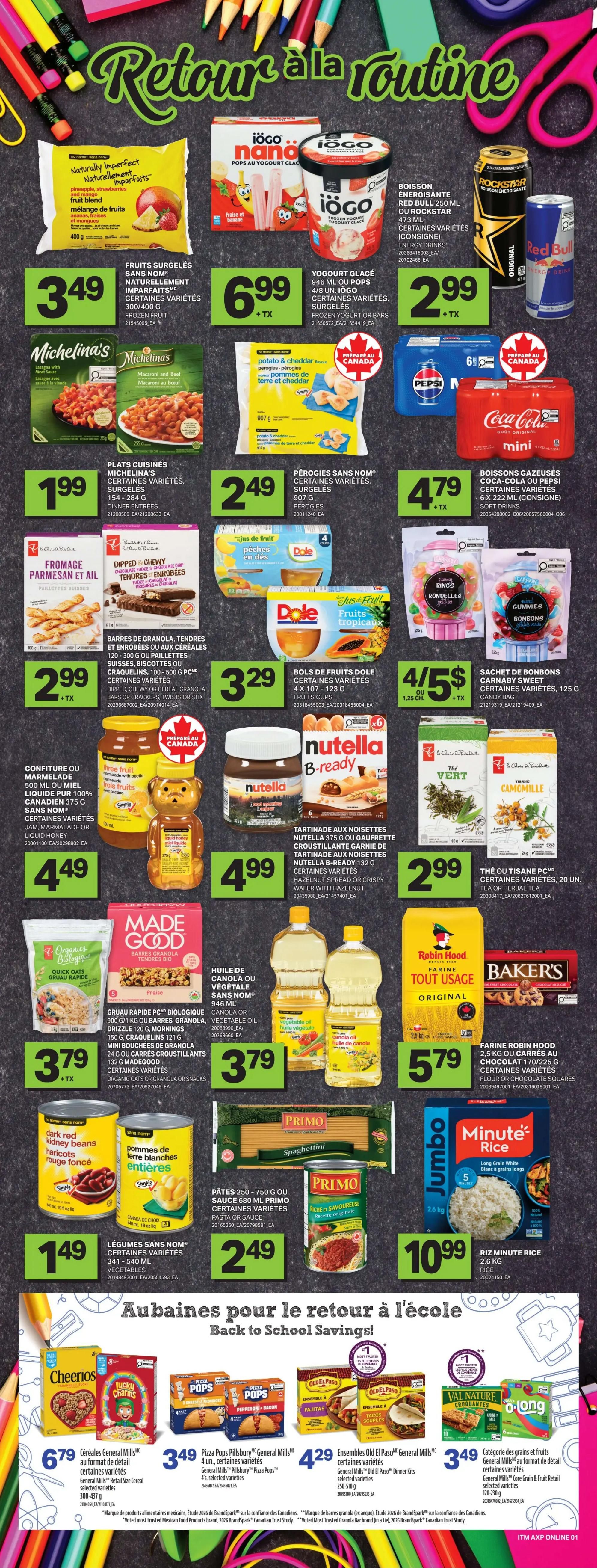 Axep Flyer August 27 to September 2