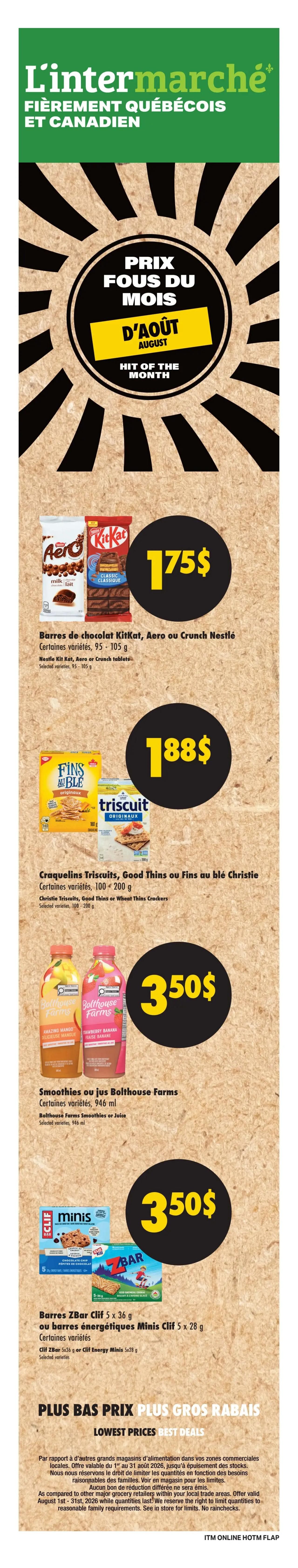 L'inter Marche Flyer August 27 to September 2