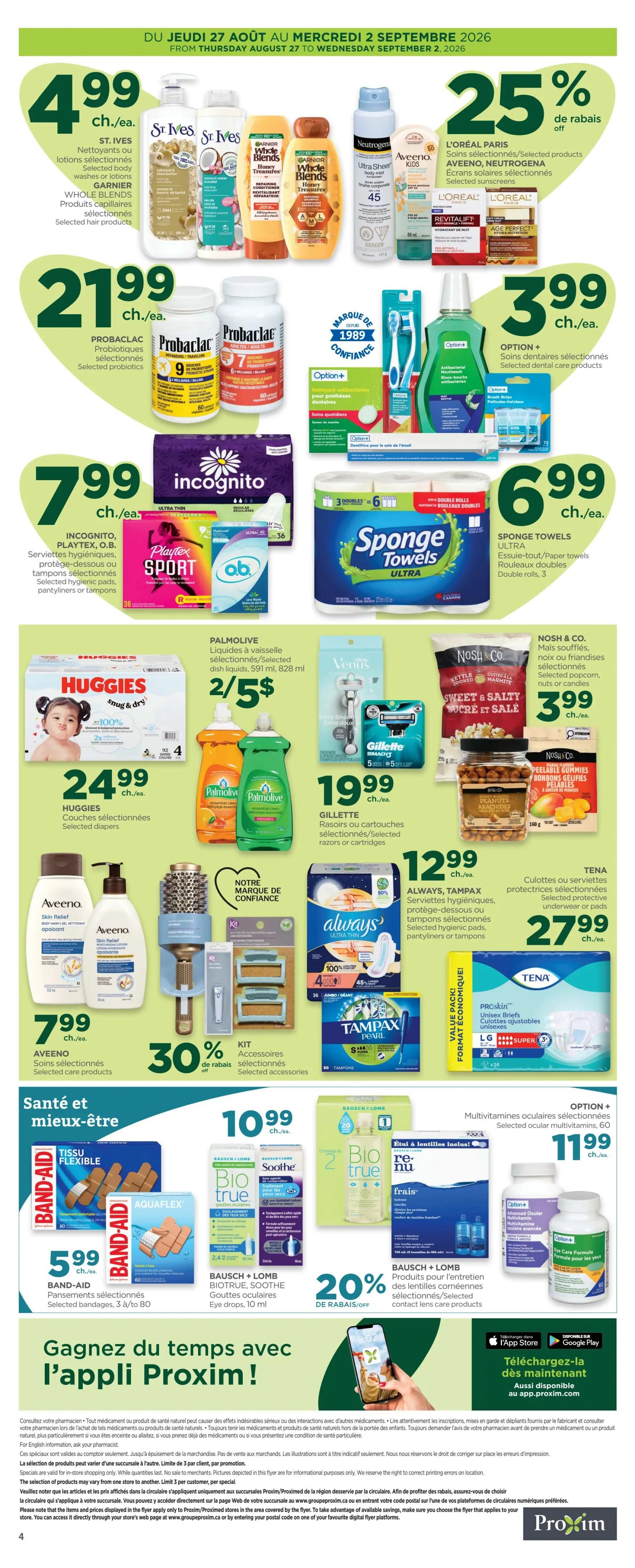 Proxim Flyer August 27 to September 2