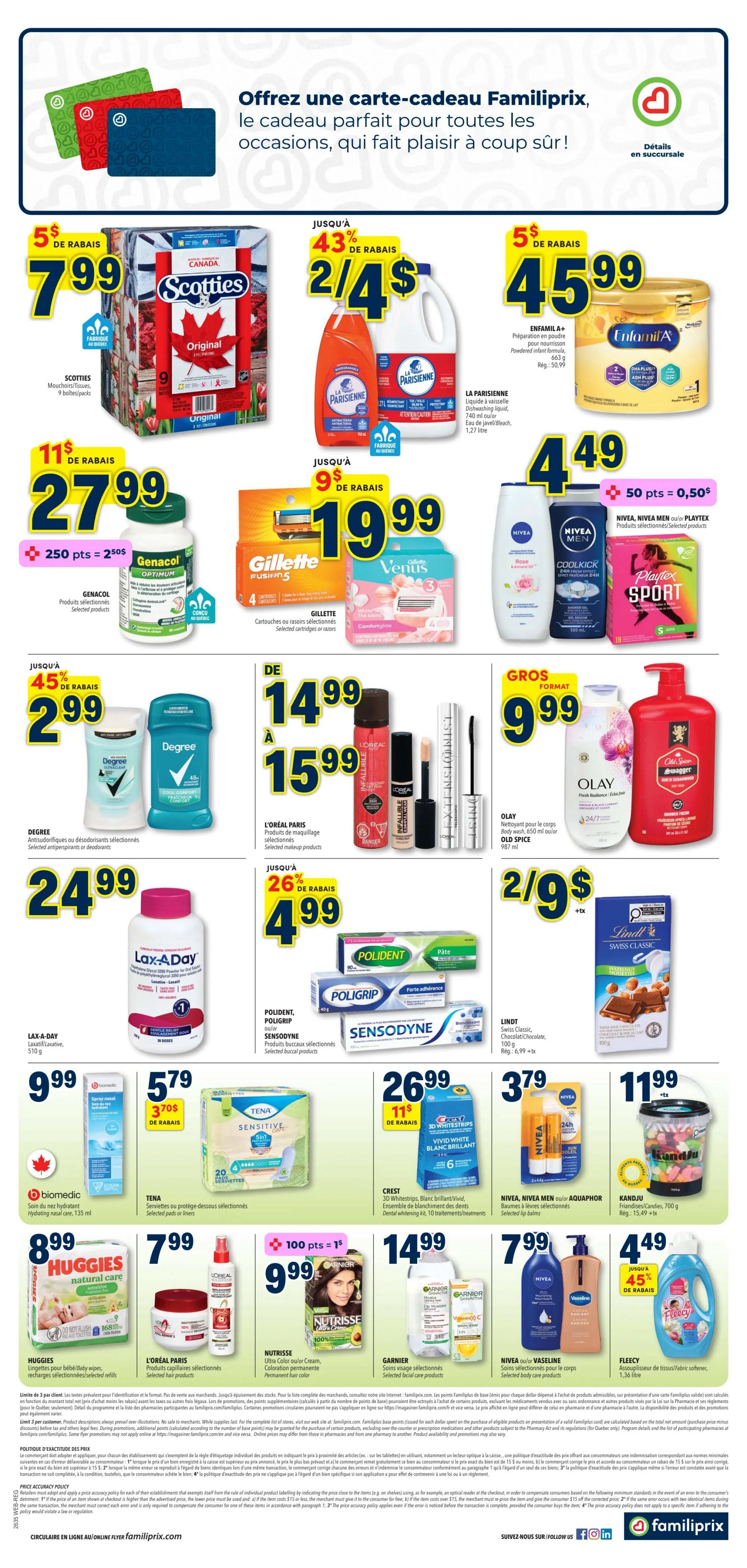 Familiprix Flyer August 27 to September 2