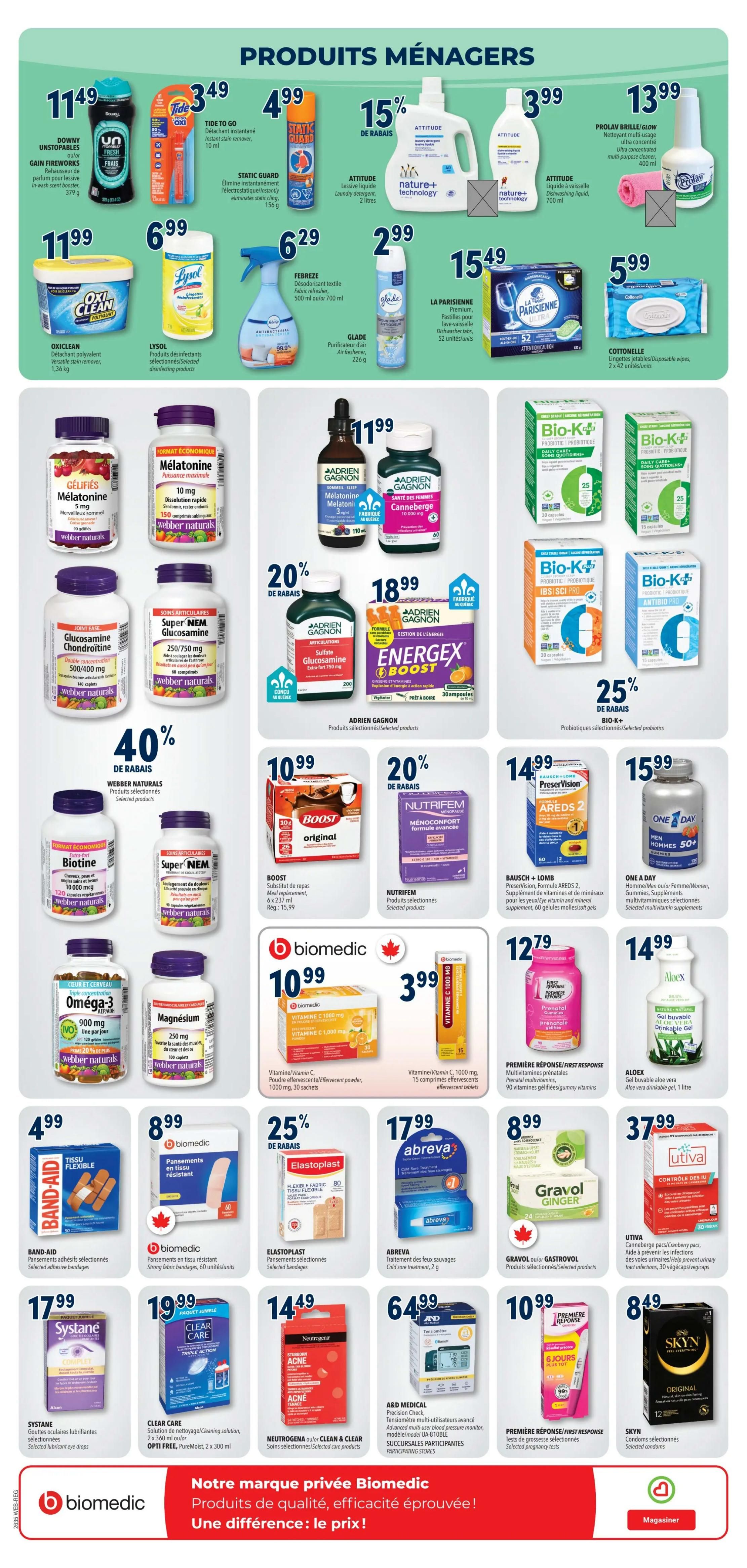 Familiprix Flyer August 27 to September 2