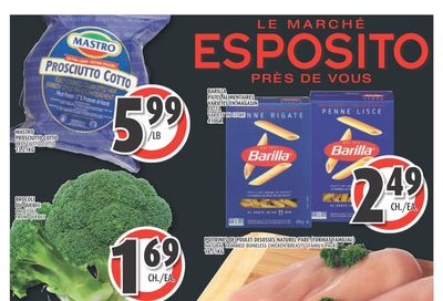 Esposito Flyer August 27 to September 2