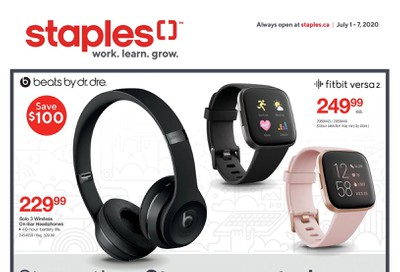 Staples Flyer July 1 to 7