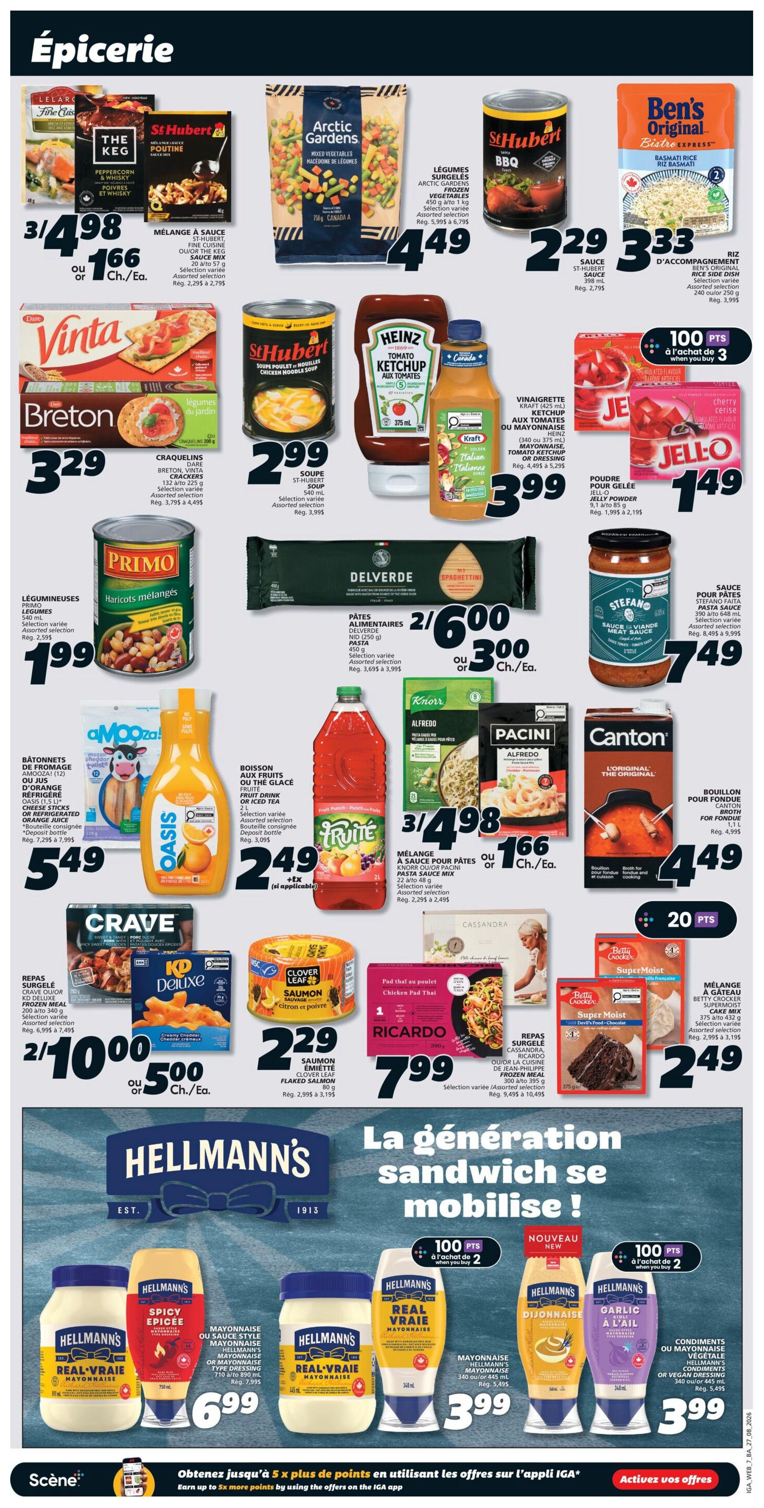 IGA (NB) Flyer August 27 to September 2