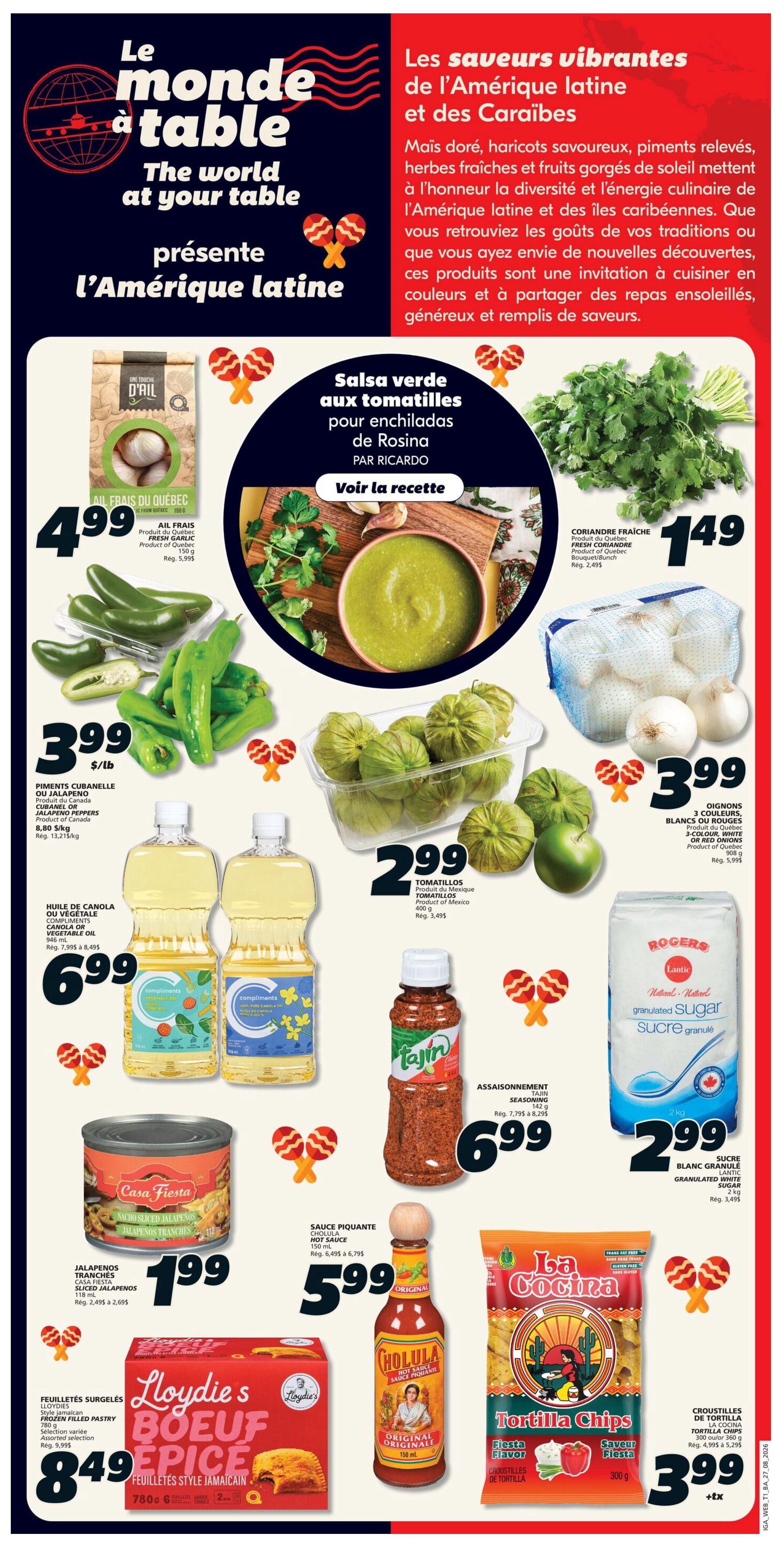 IGA (NB) Flyer August 27 to September 2