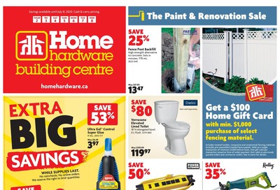 Home Hardware Building Centre (ON) Flyer July 2 to 8