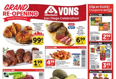 Vons (San Diego–Poway Area, CA) Weekly Ad August 26 - September 1, 2026