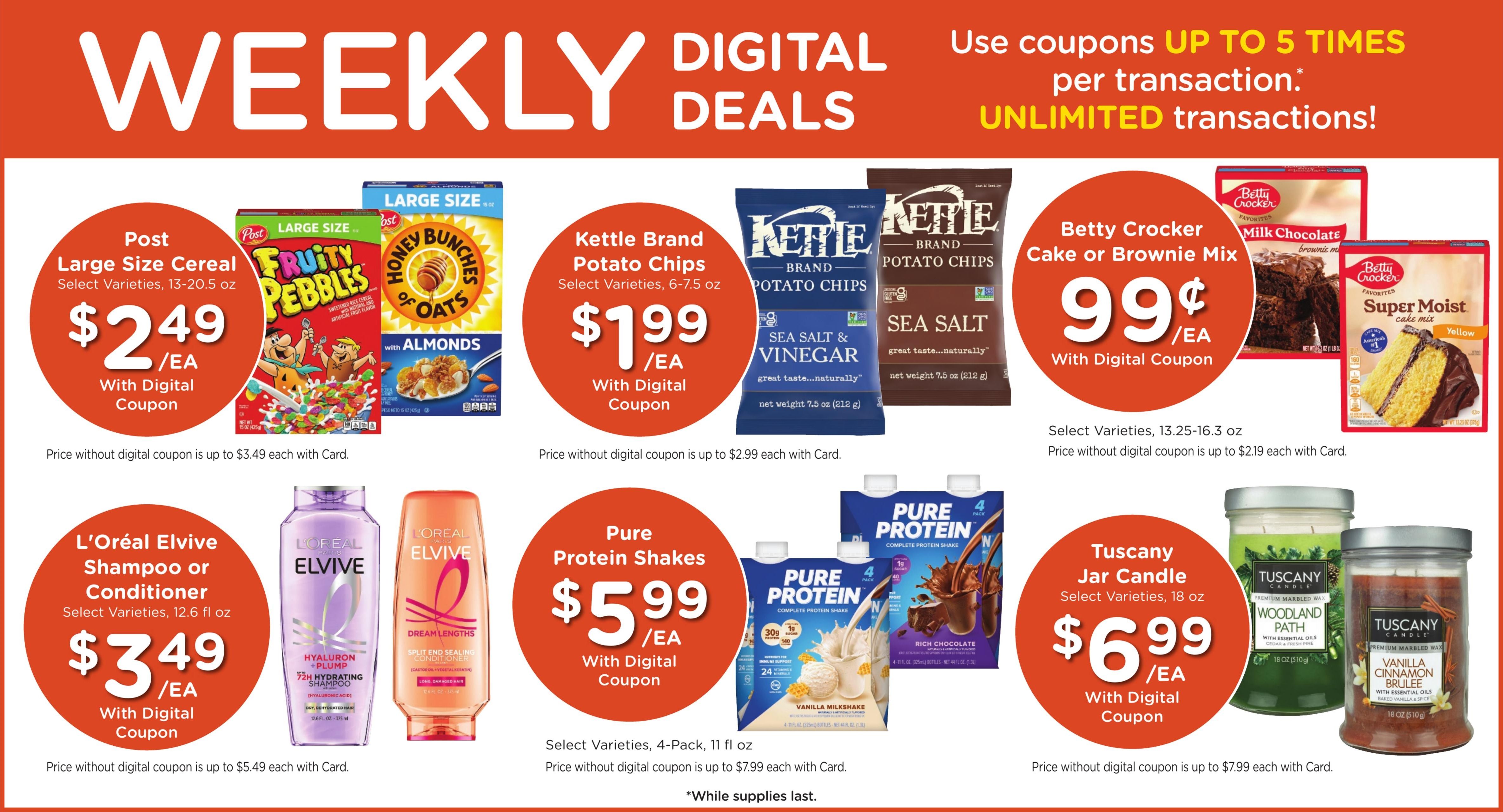 Kroger (Glen Dale-Short Creek Area, WV) Weekly Ad August 26 - September 1, 2026