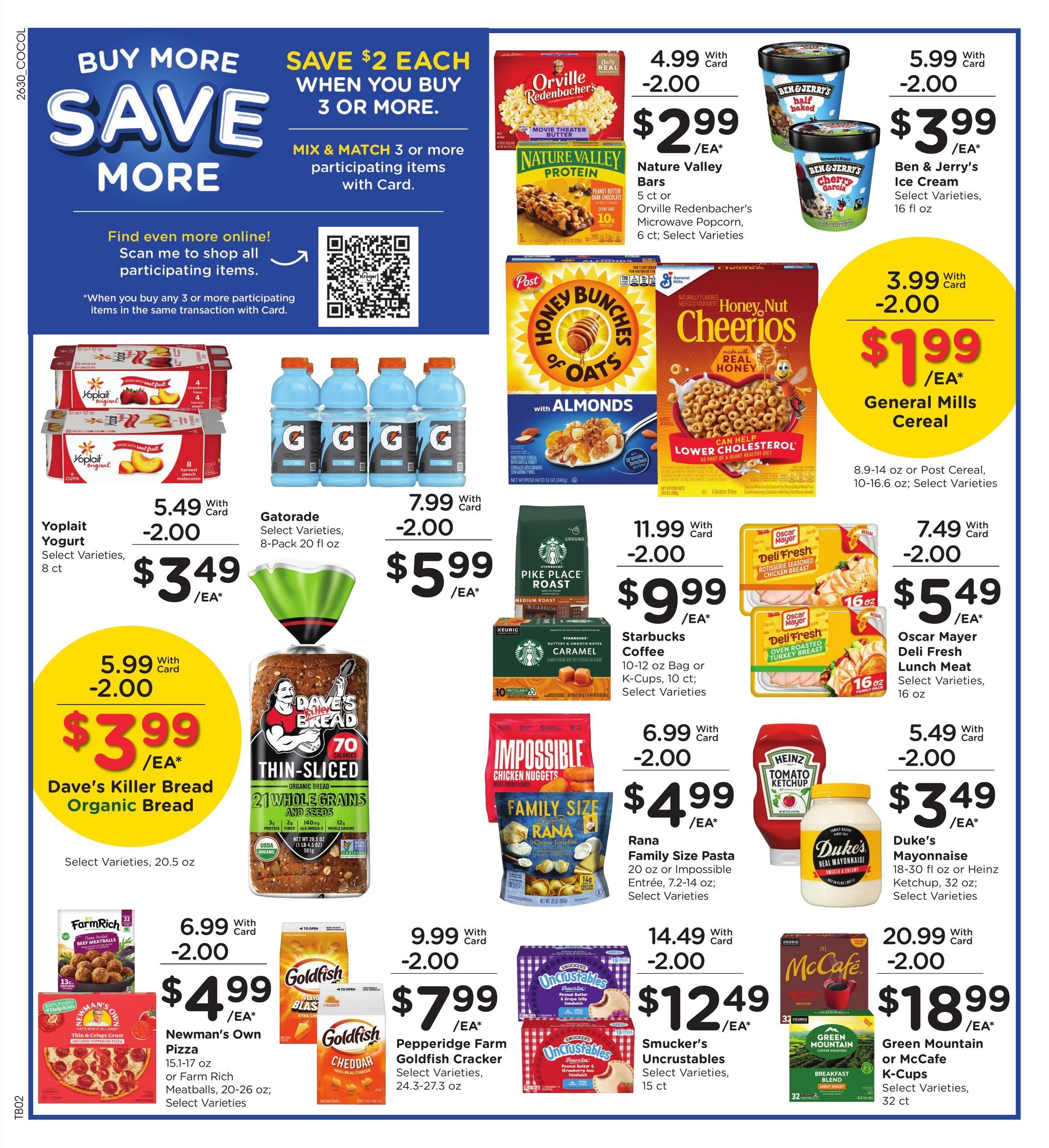 Kroger (Glen Dale-Short Creek Area, WV) Weekly Ad August 26 - September 1, 2026