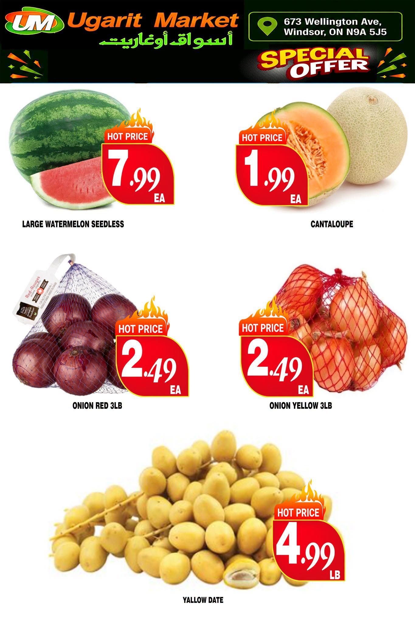 Ugarit Market Flyer August 25 to 31