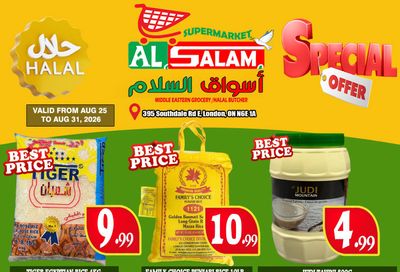 Al-Salam Supermarket Flyer August 25 to 31