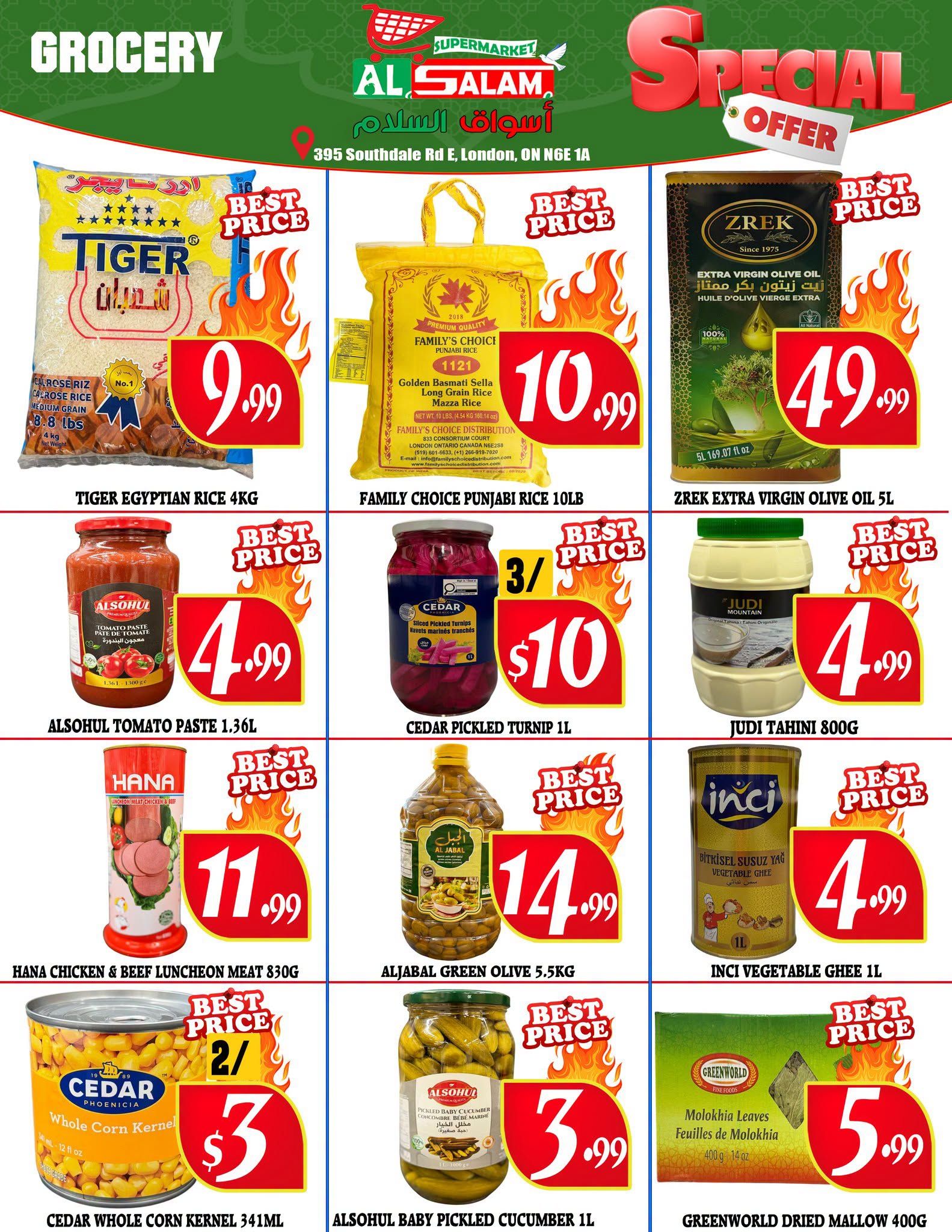 Al-Salam Supermarket Flyer August 25 to 31