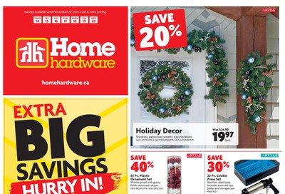 Home Hardware (Atlantic) Flyer November 14 to 20
