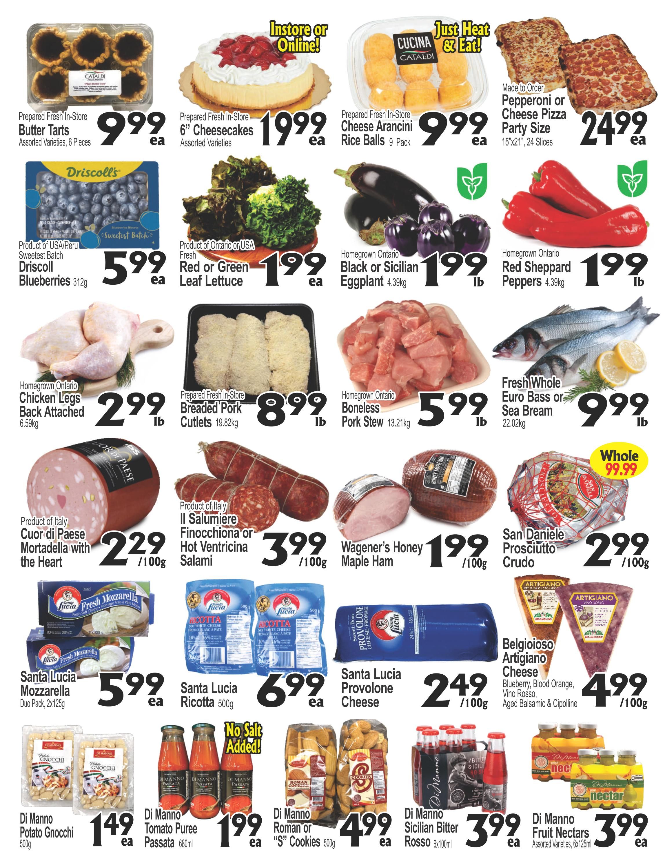 Cataldi Fresh Market Flyer August 26 to September 1