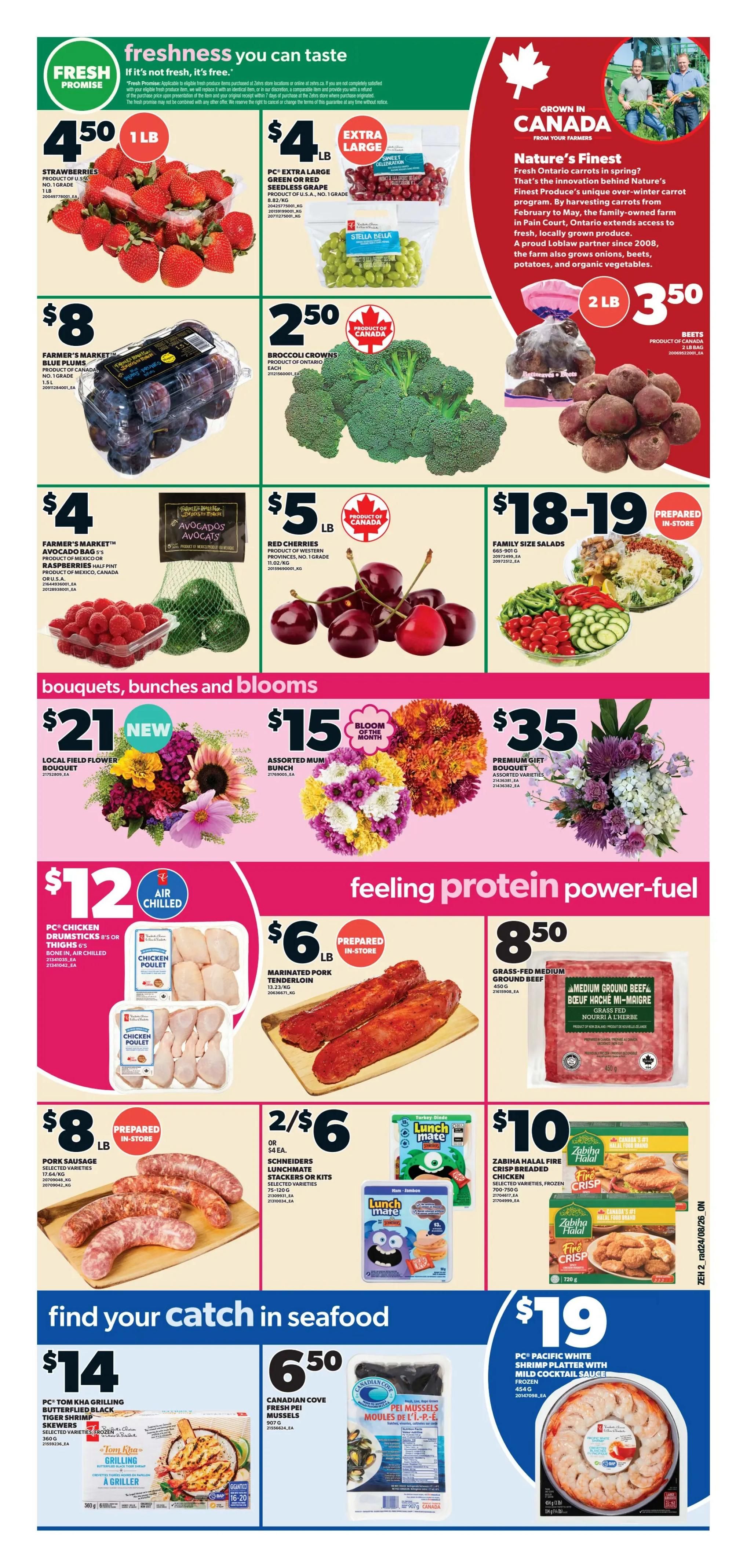 Zehrs Flyer August 27 to September 2
