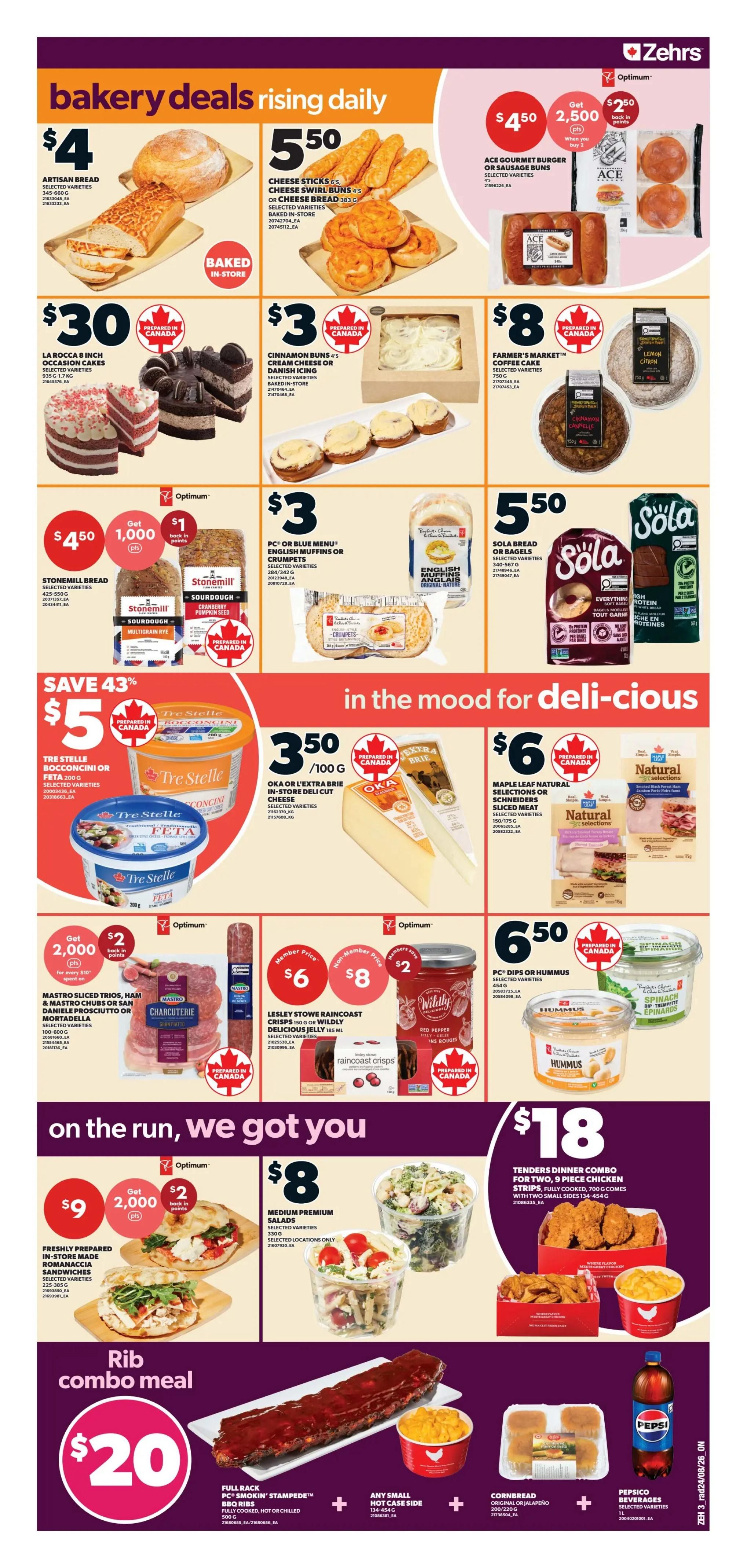 Zehrs Flyer August 27 to September 2