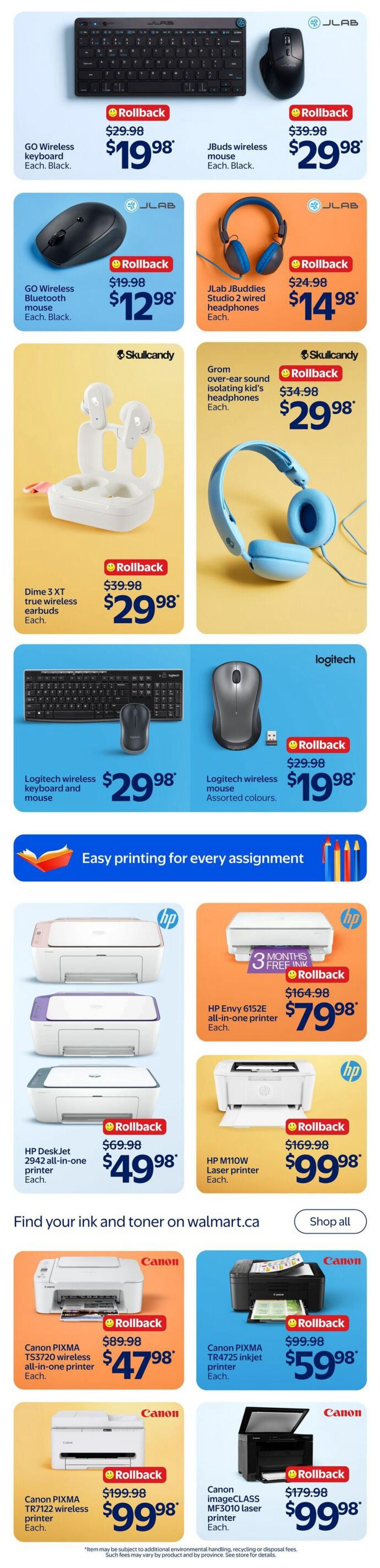 Walmart (West) Flyer August 27 to September 2