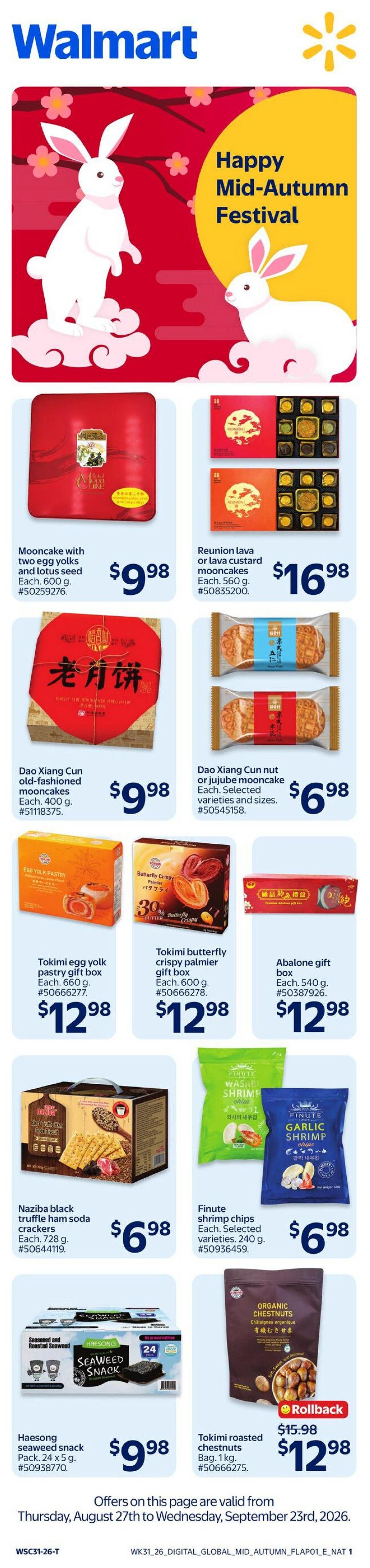 Walmart (ON) Flyer August 27 to September 2