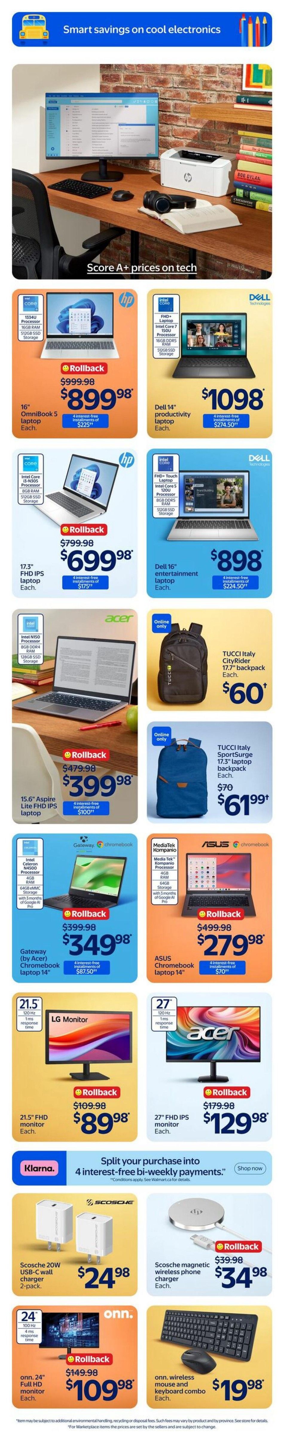 Walmart (ON) Flyer August 27 to September 2