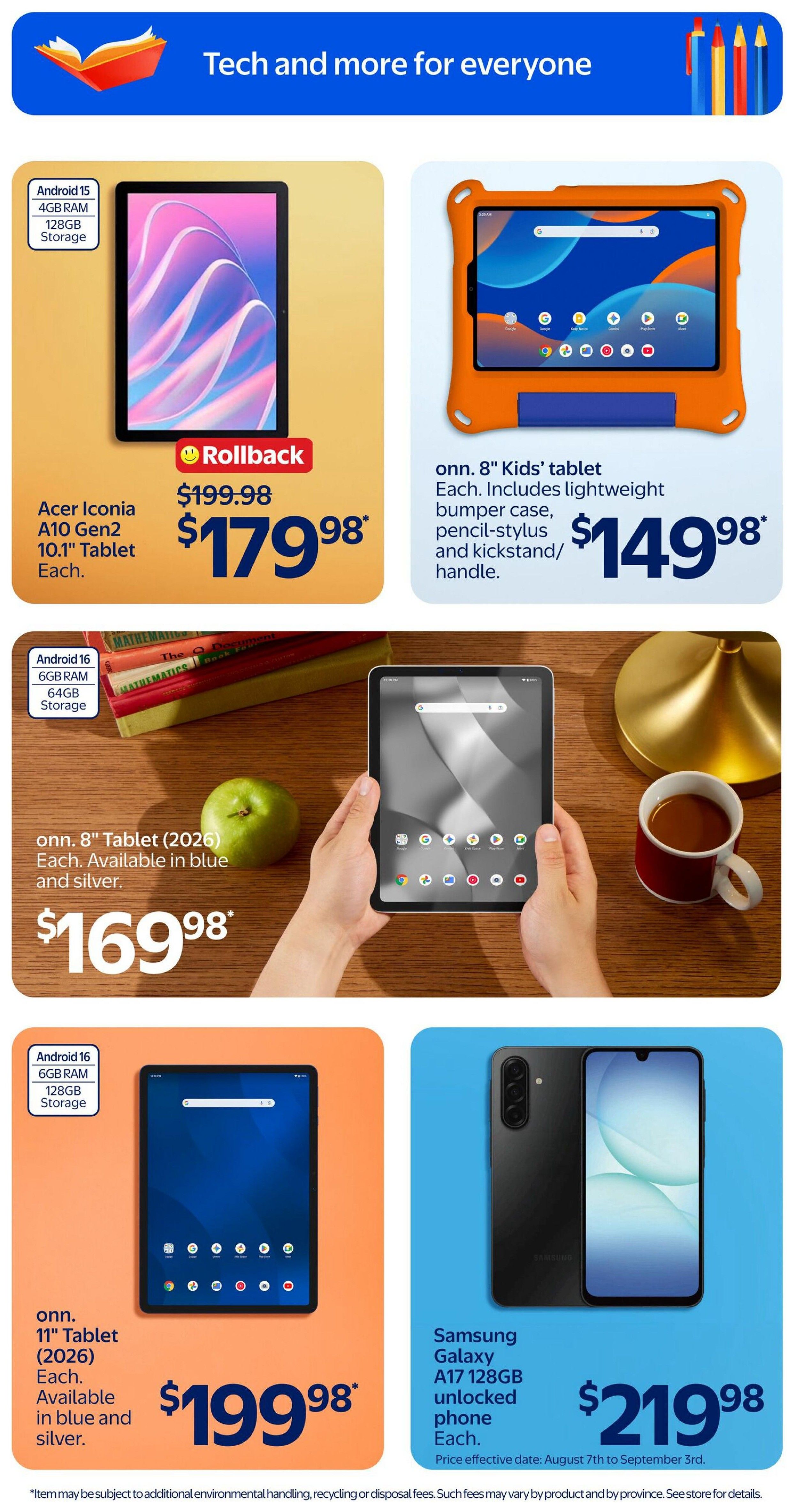 Walmart (Atlantic) Flyer August 27 to September 2