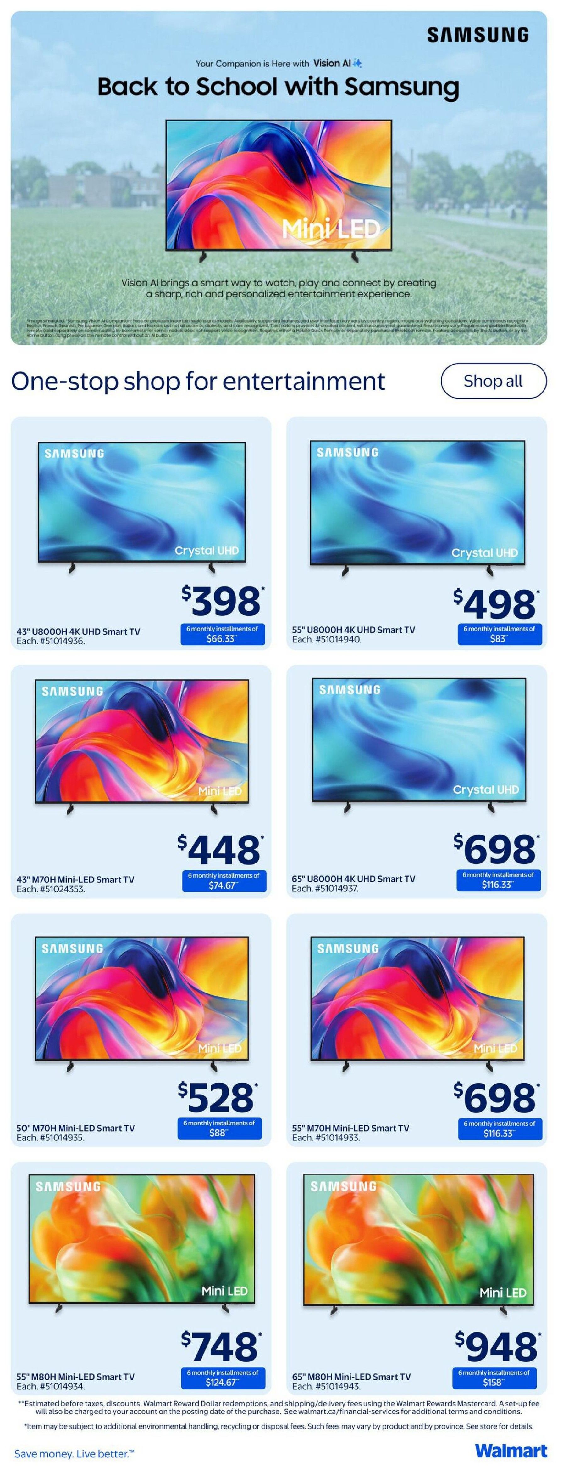 Walmart (Atlantic) Flyer August 27 to September 2