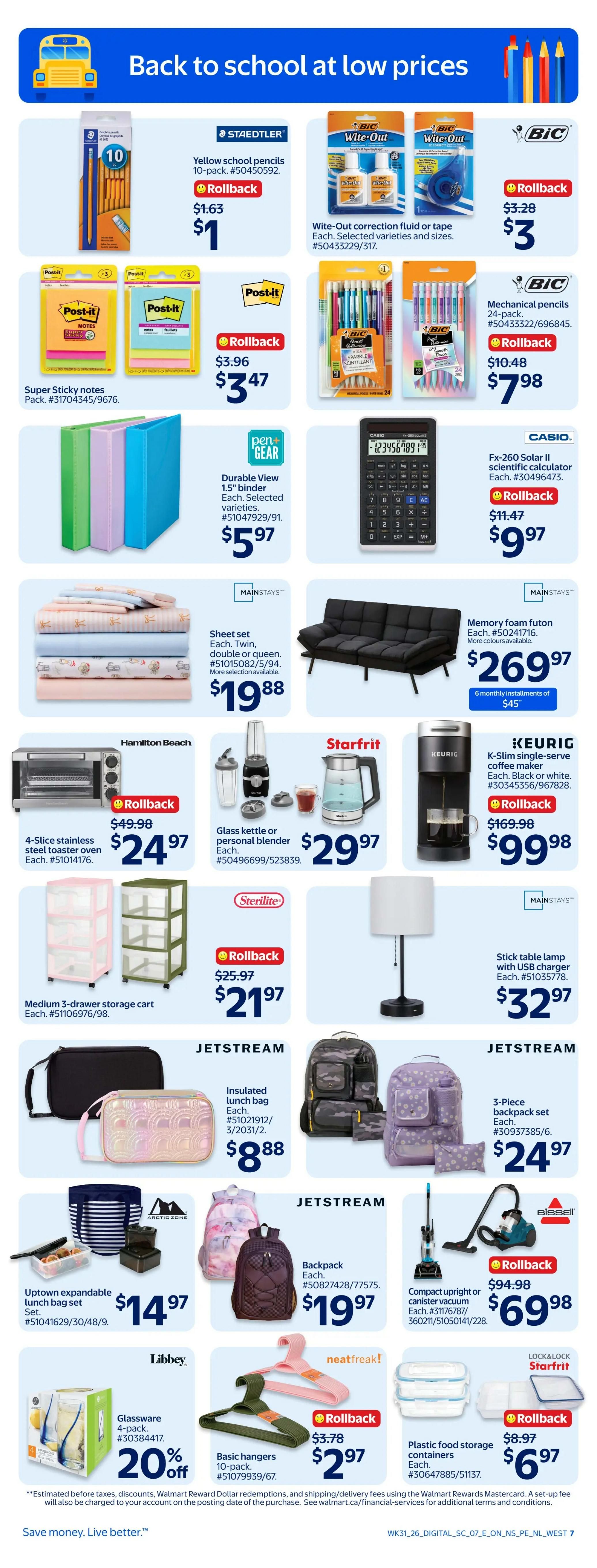 Walmart (Atlantic) Flyer August 27 to September 2