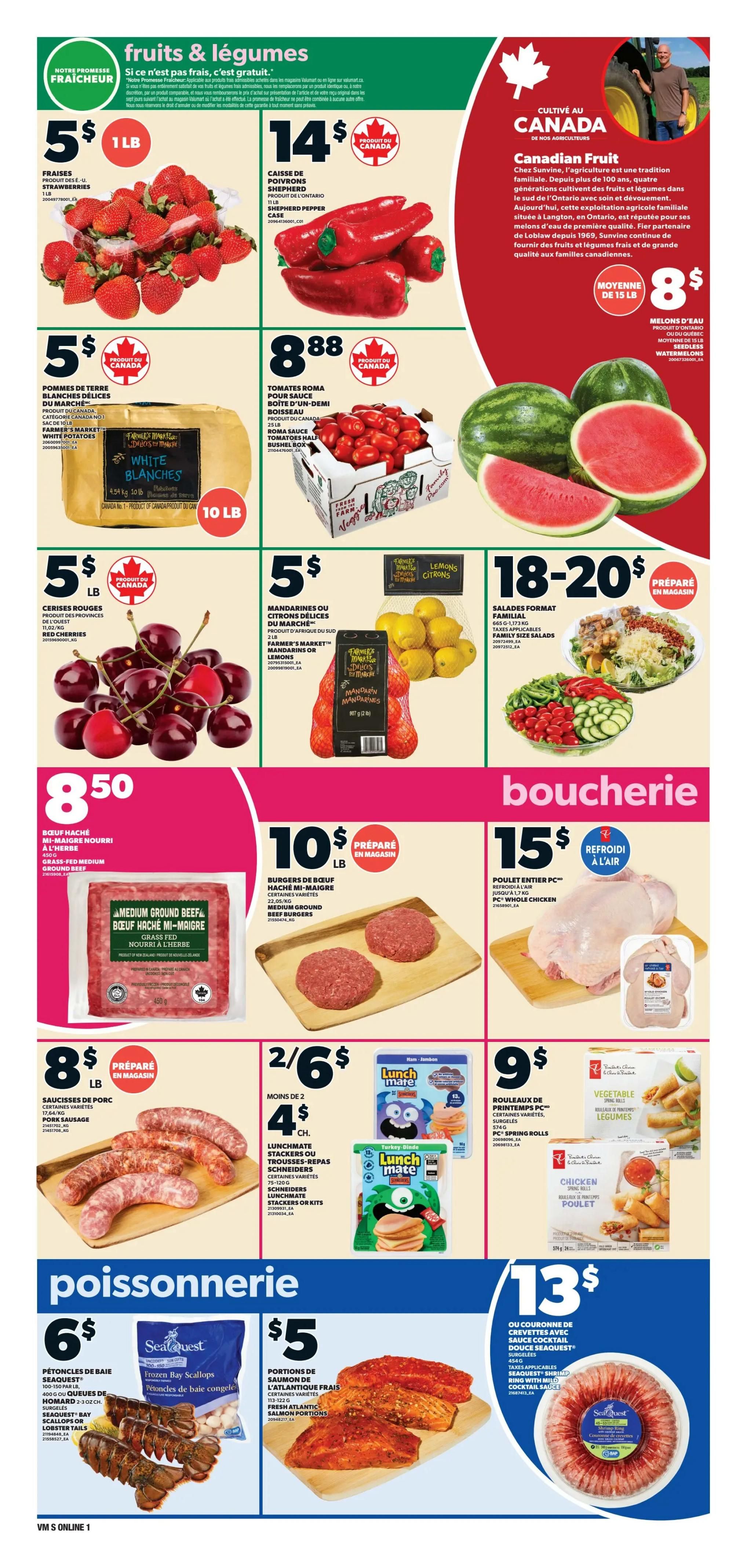 Valu-mart Flyer August 27 to September 2