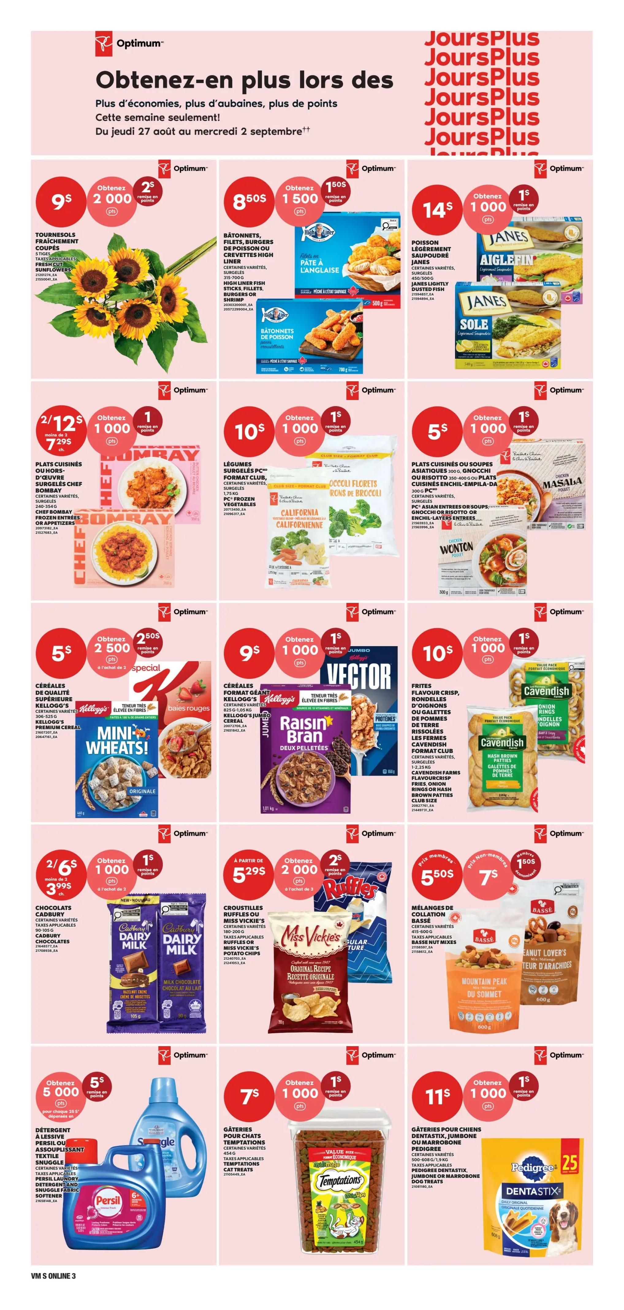 Valu-mart Flyer August 27 to September 2