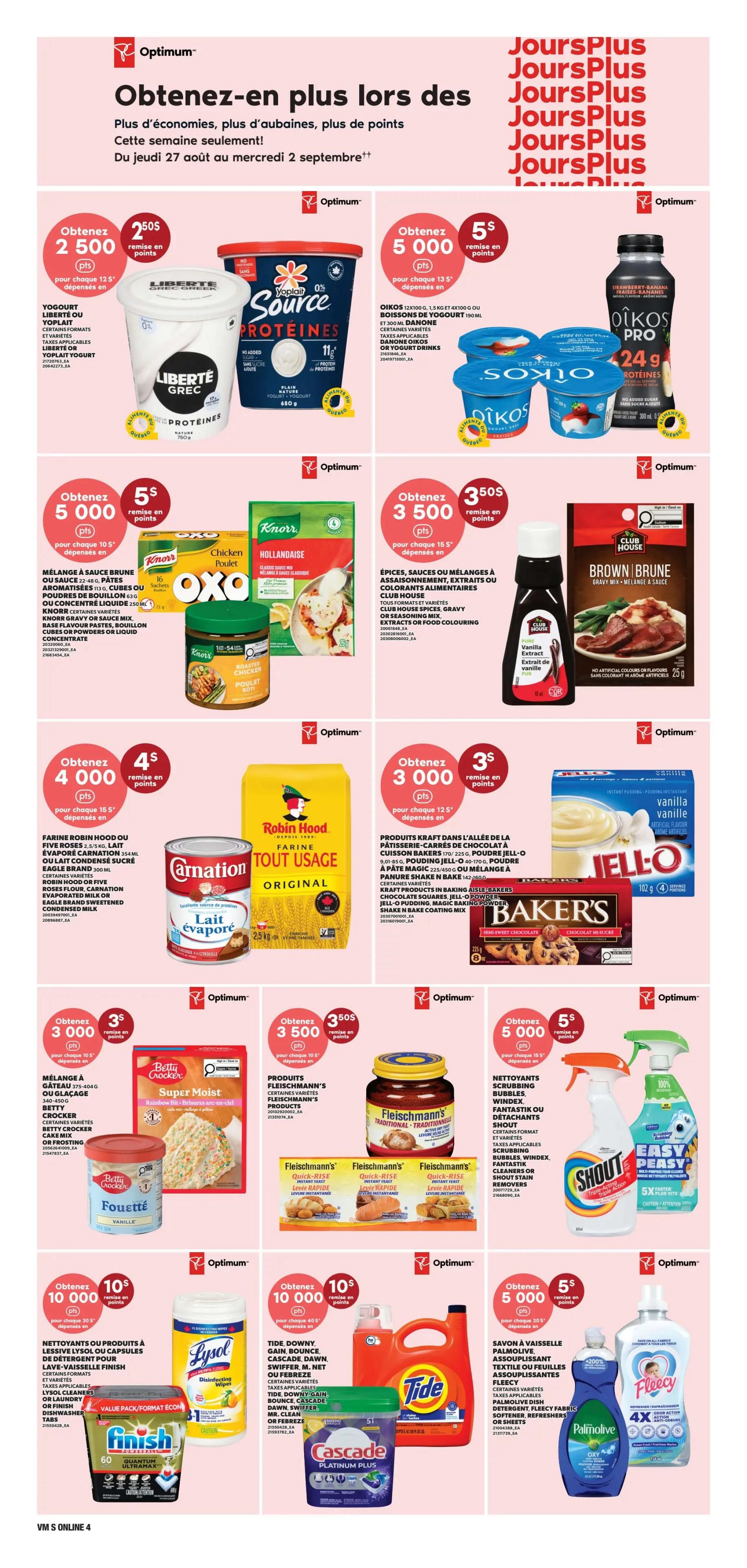 Valu-mart Flyer August 27 to September 2