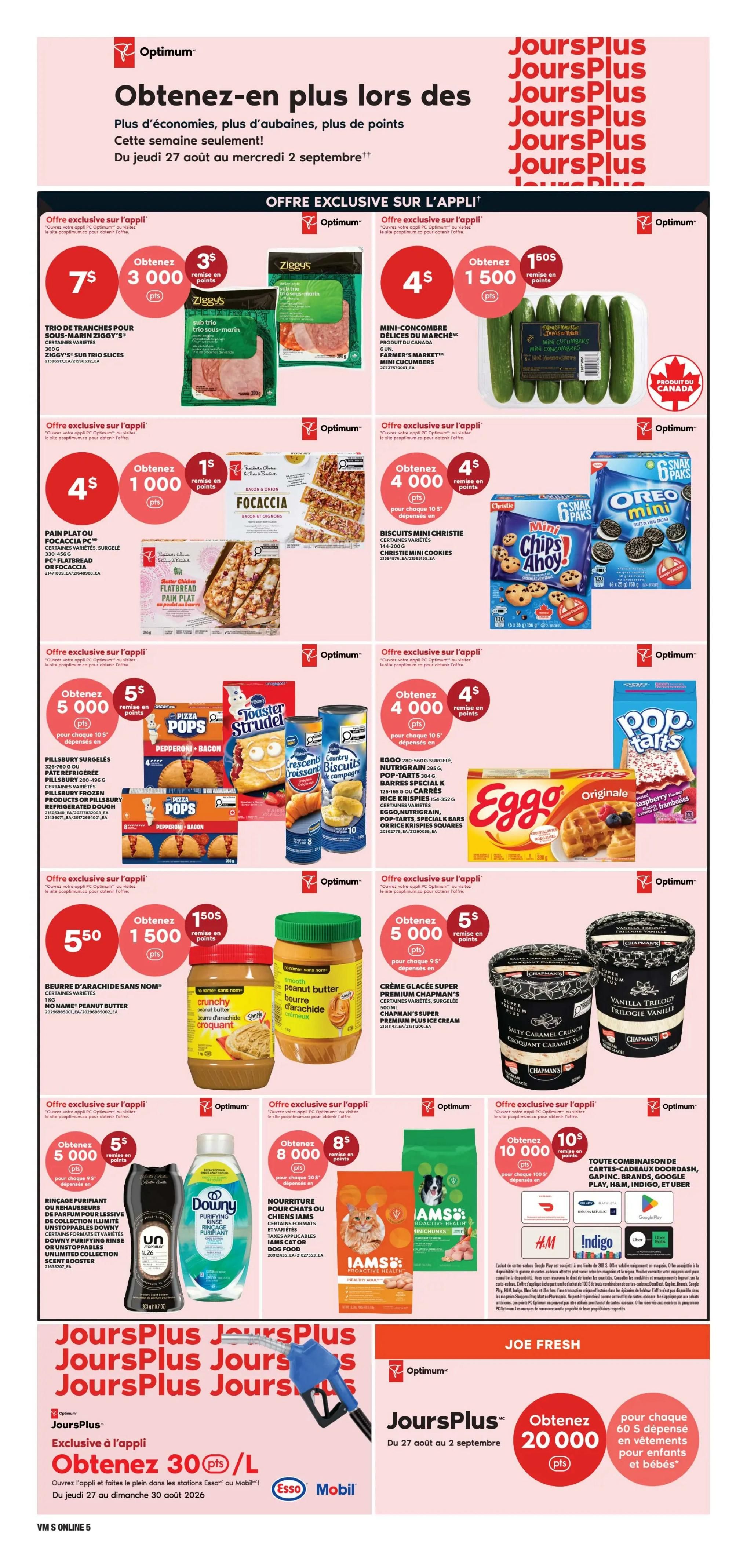 Valu-mart Flyer August 27 to September 2