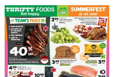 Thrifty Foods Flyer August 27 to September 2
