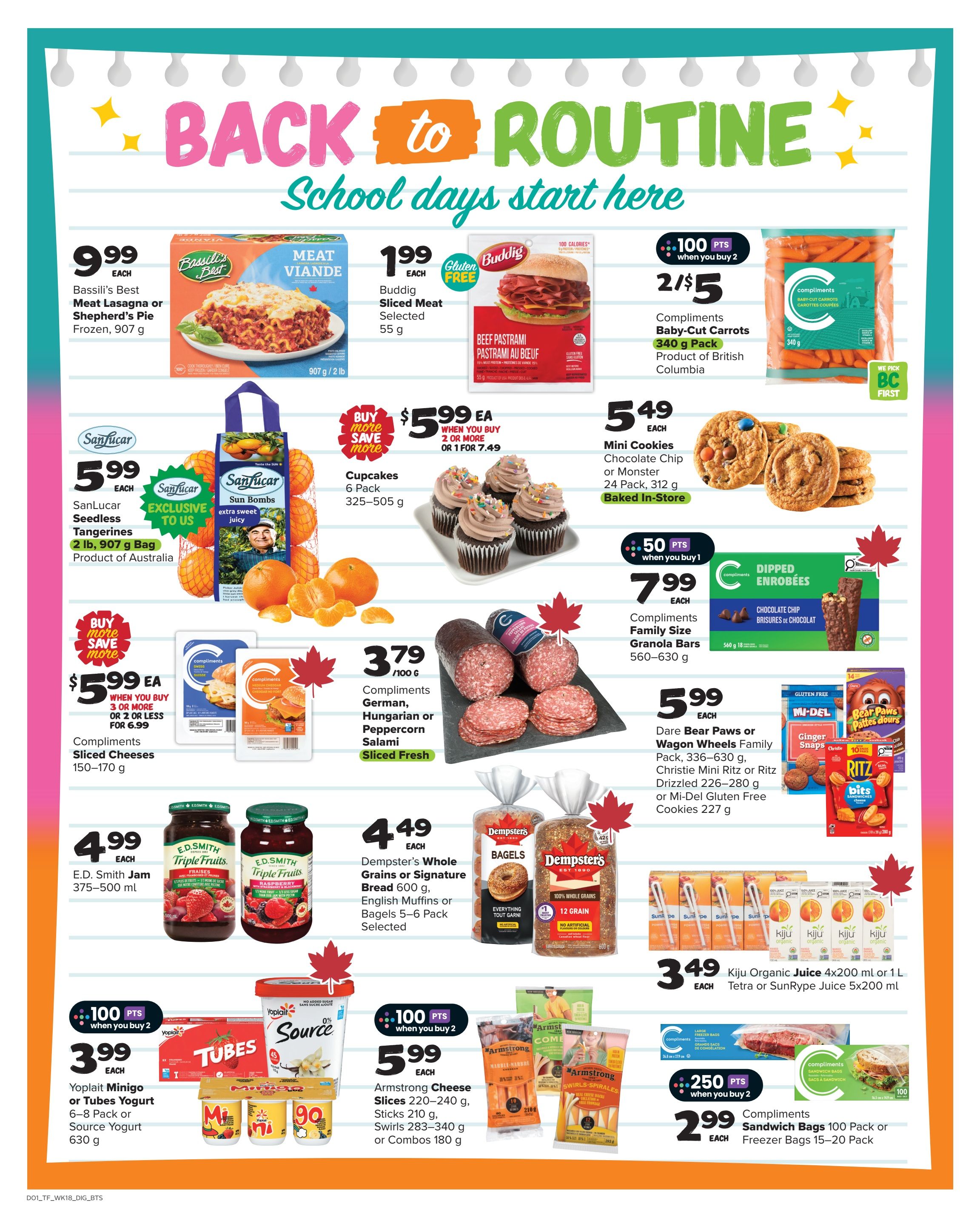 Thrifty Foods Flyer August 27 to September 2