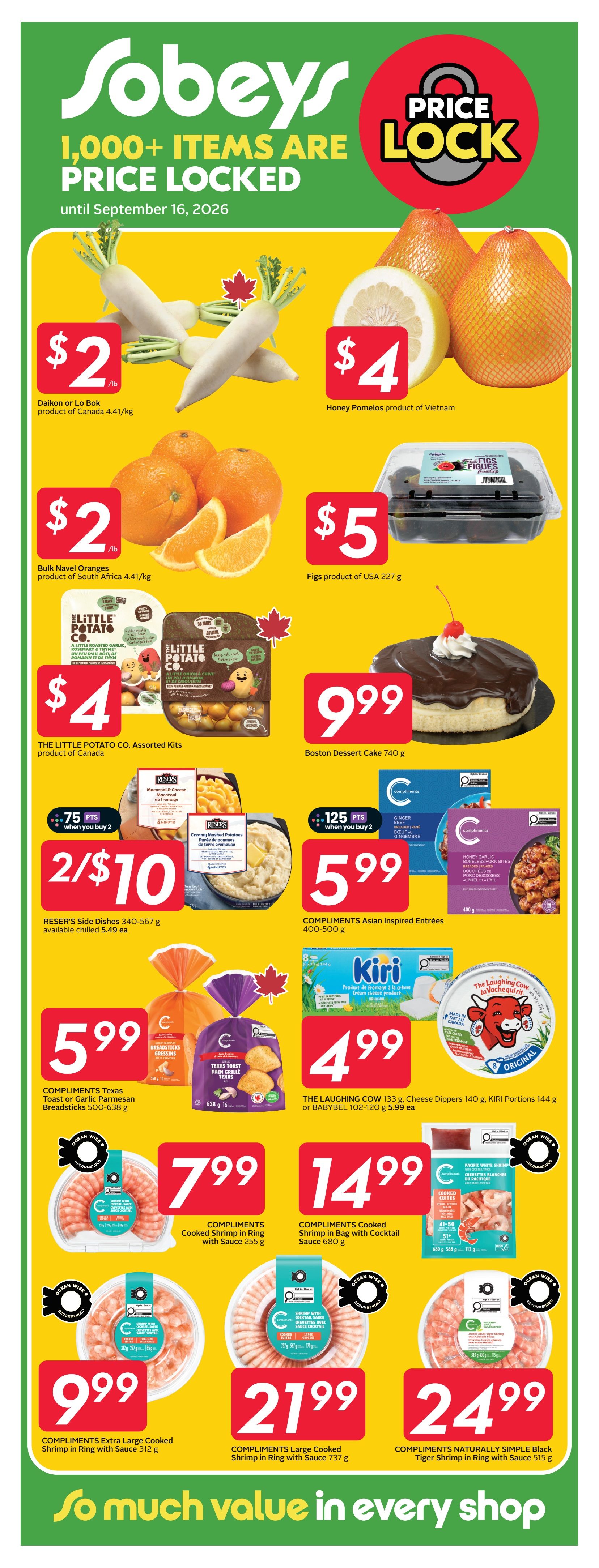 Sobeys (Atlantic) Flyer August 27 to September 2