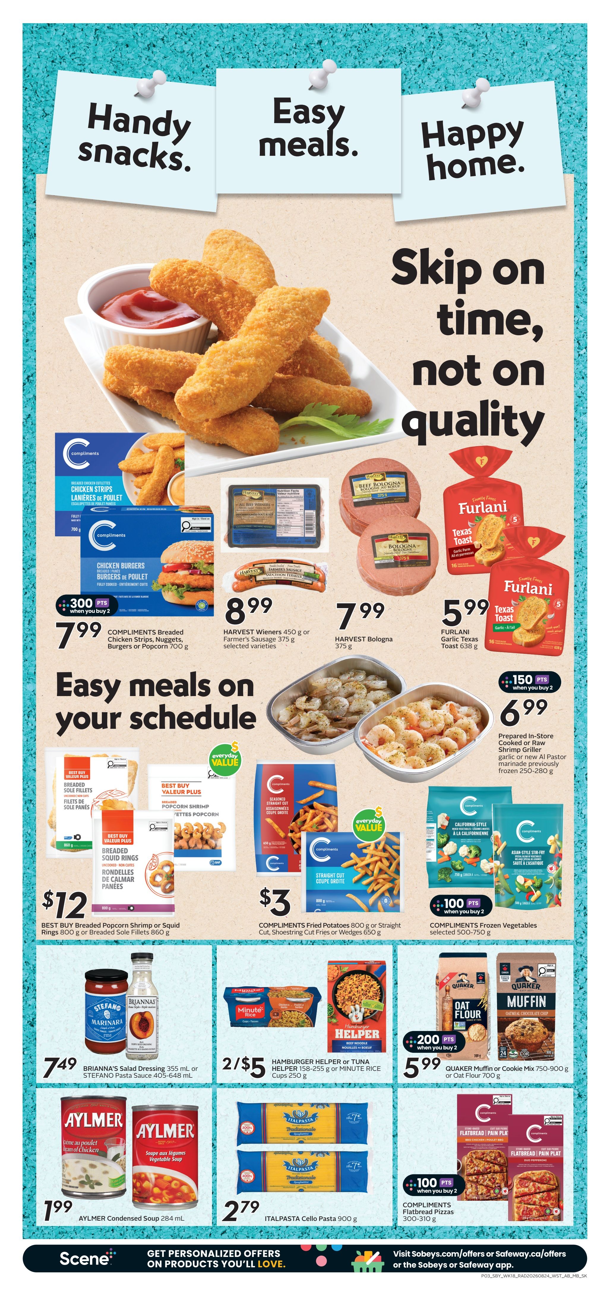 Sobeys/Safeway (AB) Flyer August 27 to September 2